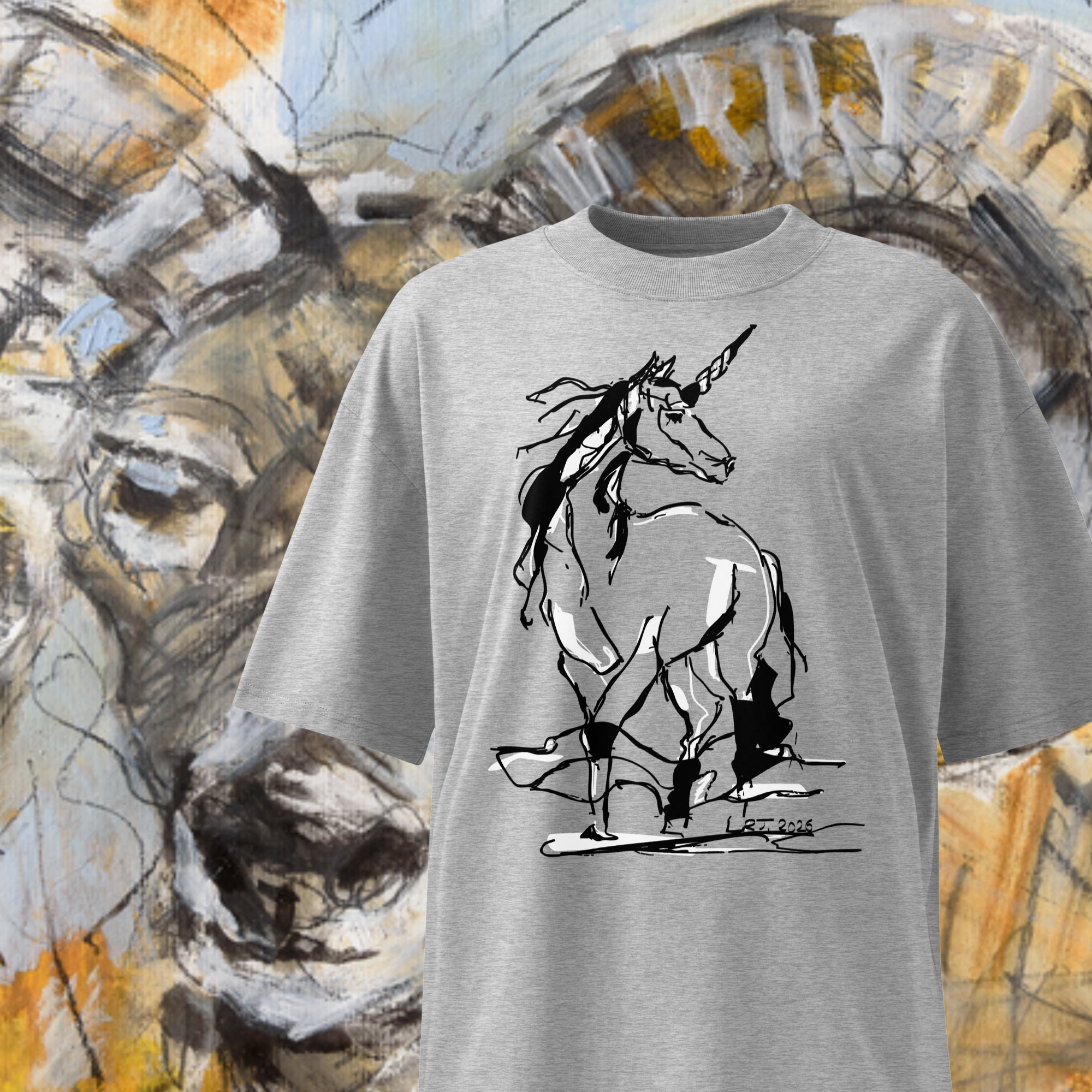 unisex-organic-oversized-high-neck-blaster-2.0-t-shirt-heather-grey-front-6ada2adad83af.png
