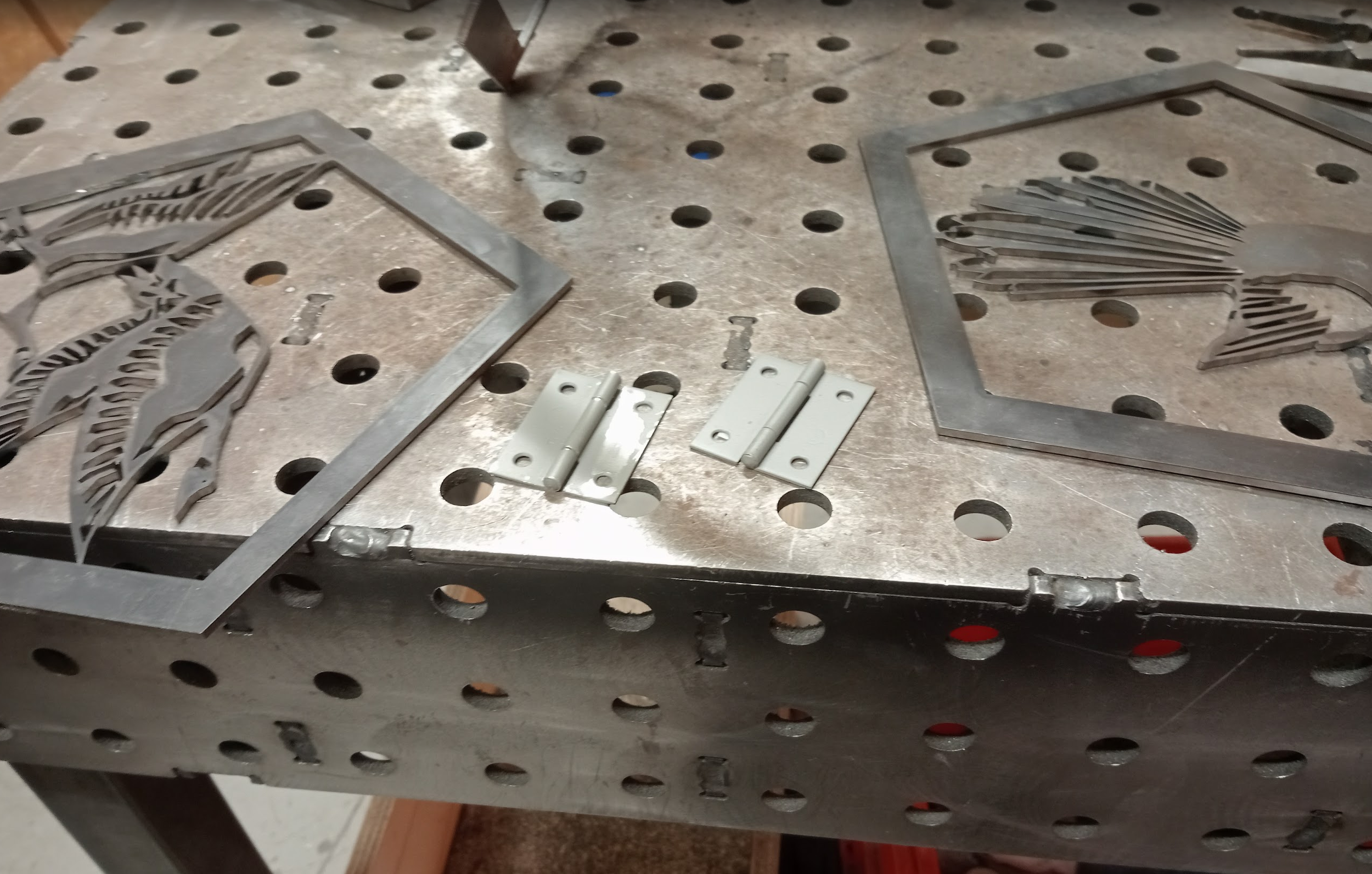 Preparing door