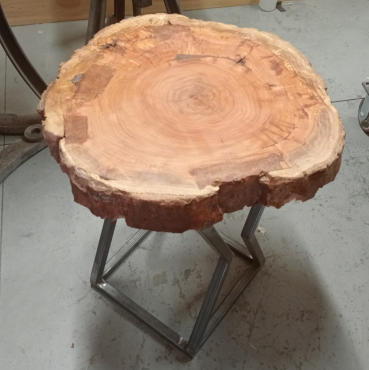 Final waxed surface.