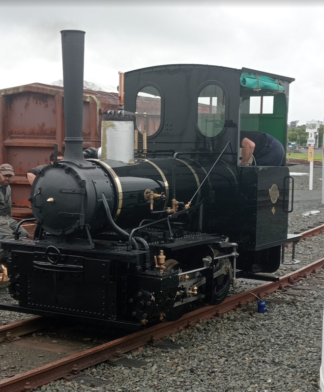 First steaming after final restoration.
