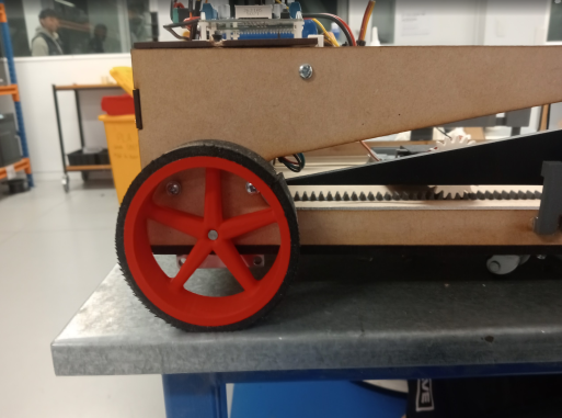 Wheel hub redesign.