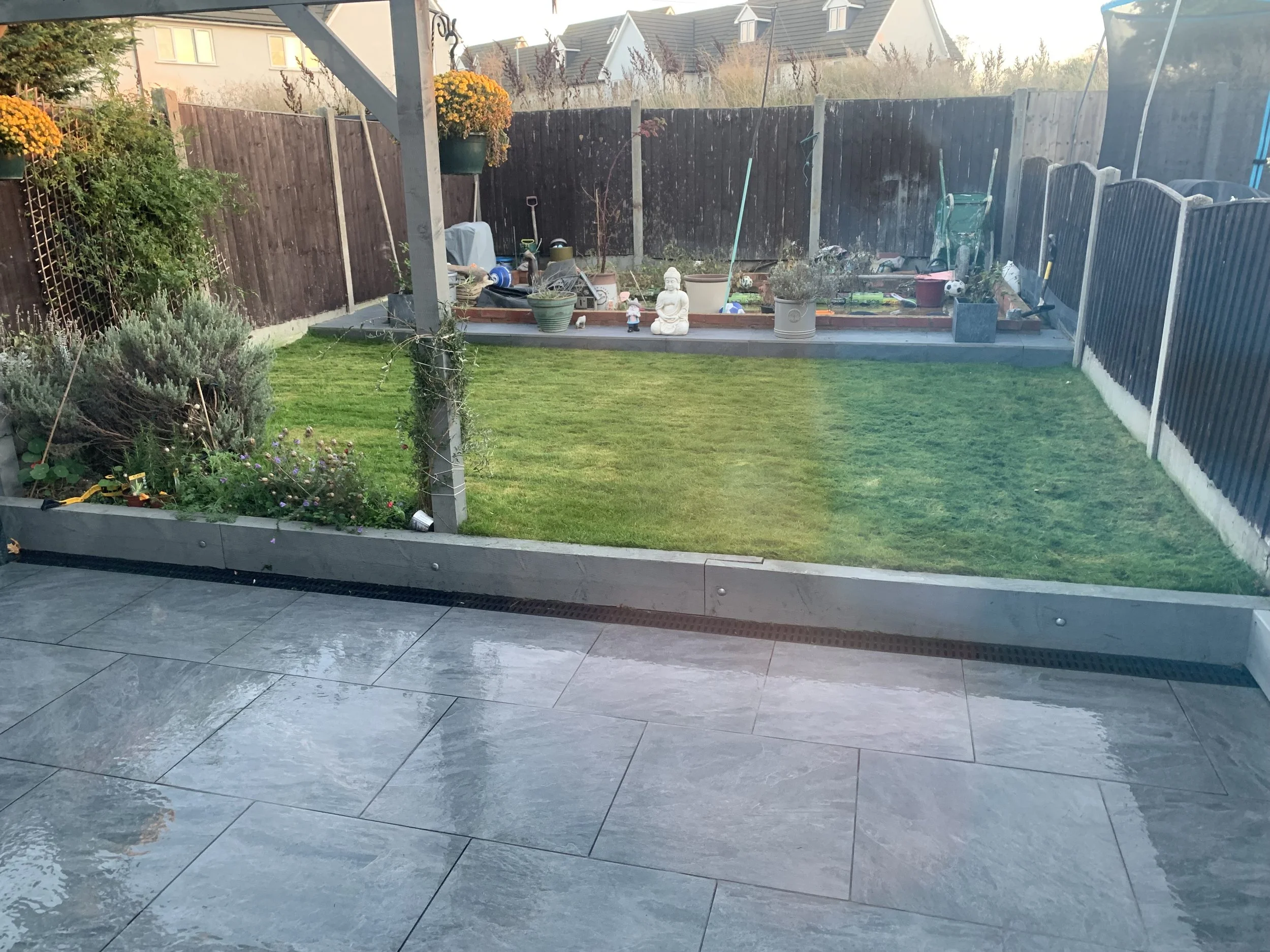 Garden remodelling