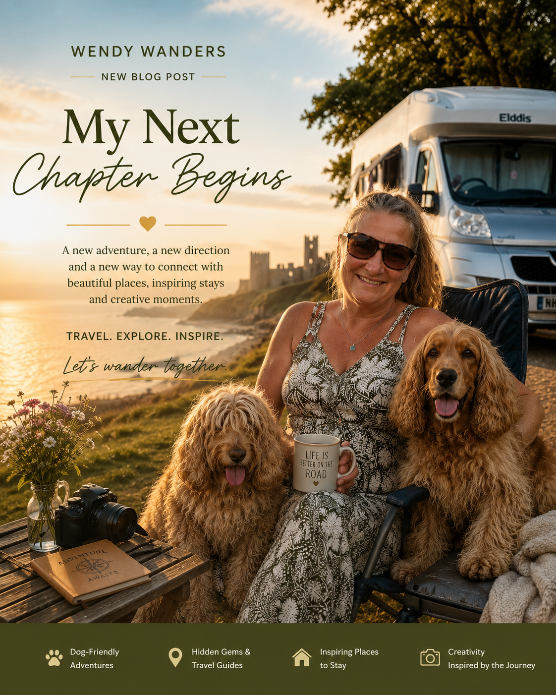Welcome to Wendy Wanders – My Next Chapter Begins