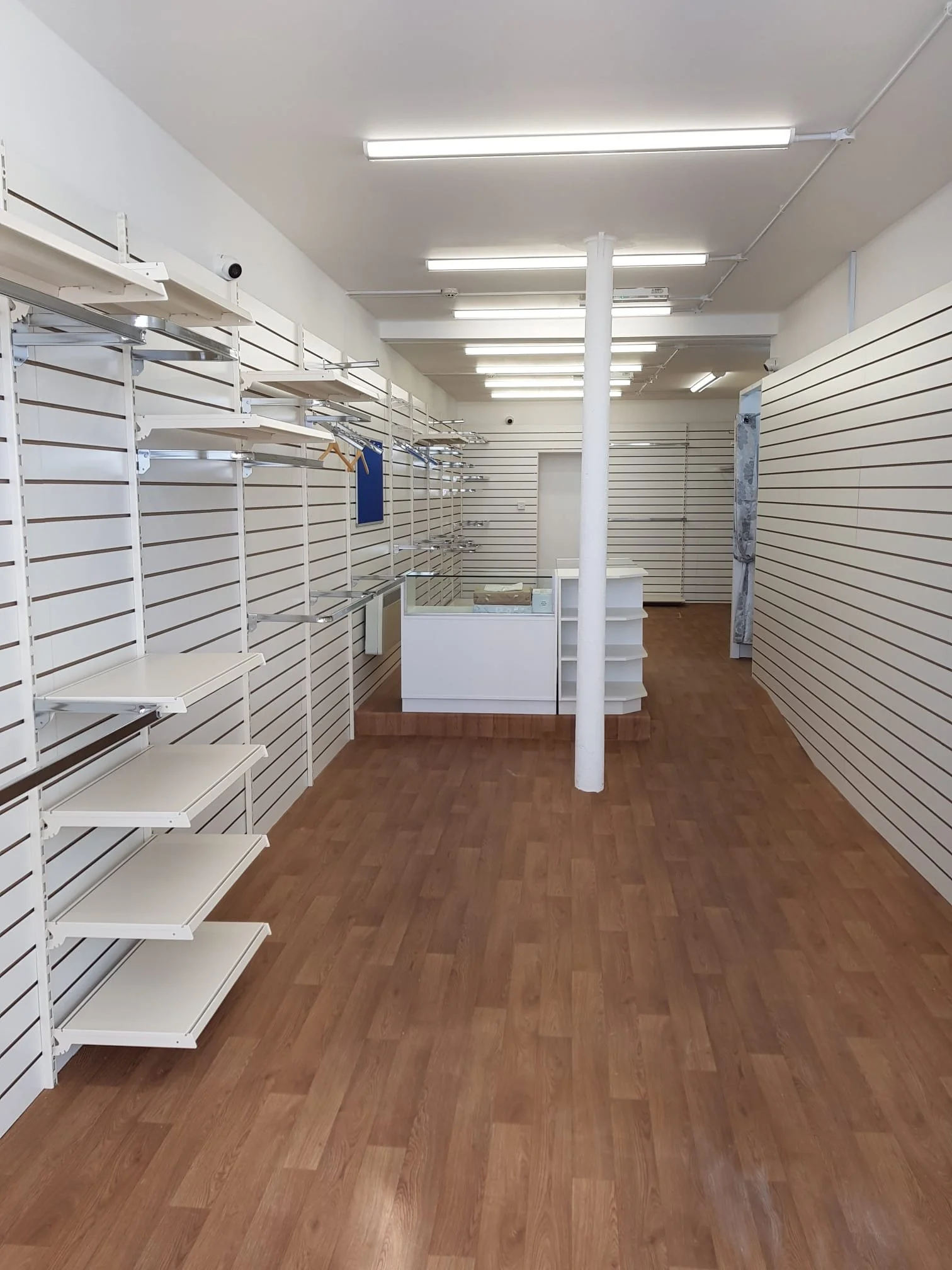 Completed Commercial Retail Unit Internal Fitout