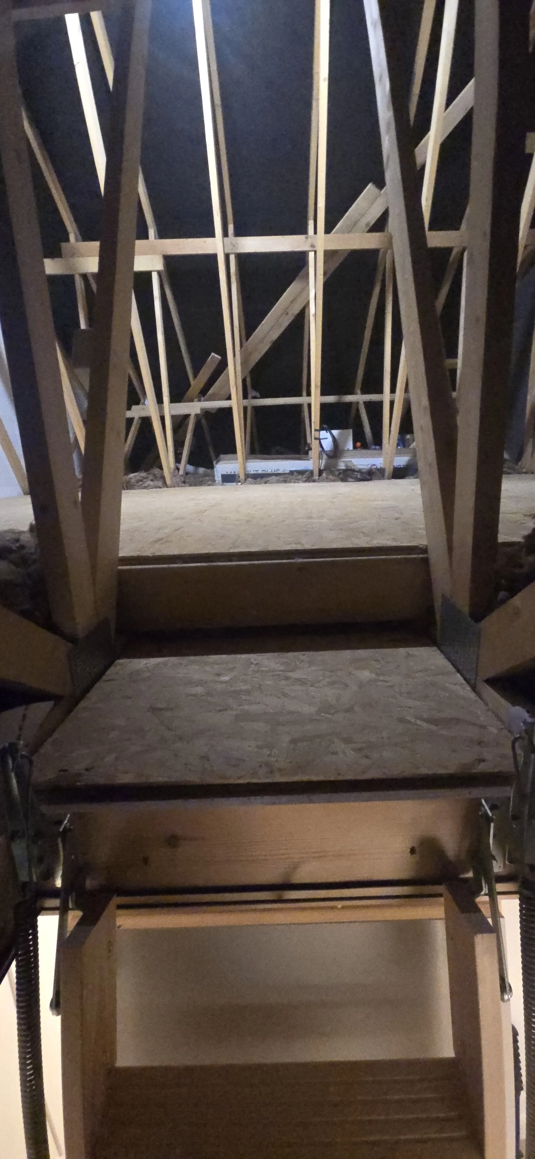 New Build Attic Floor Installation