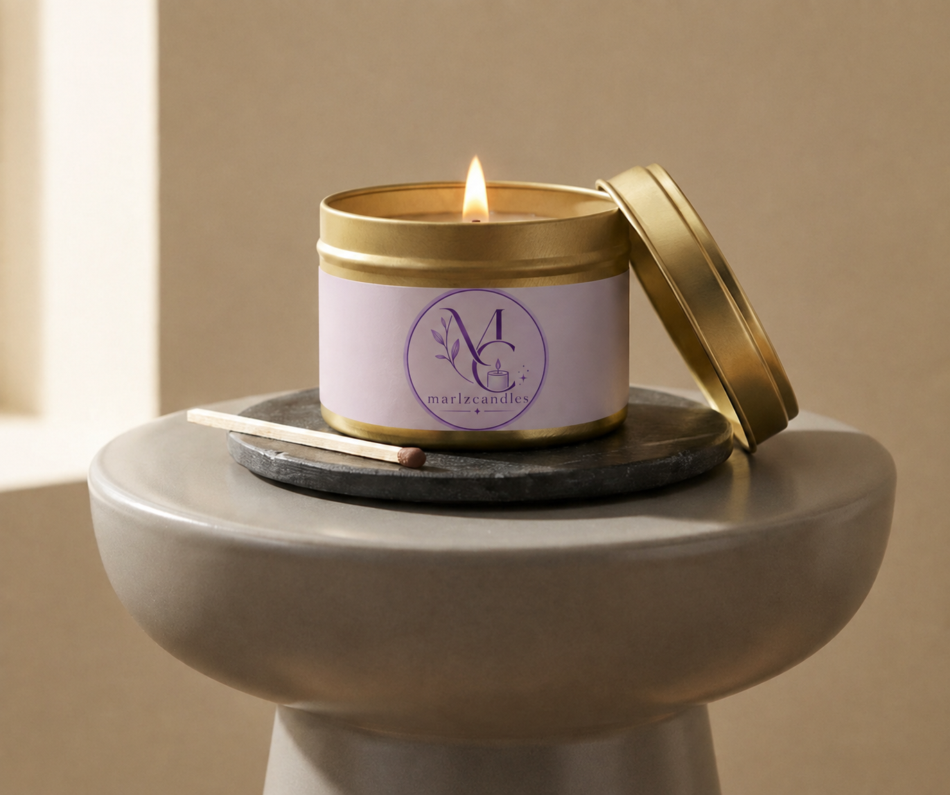 Scented Travel Candle