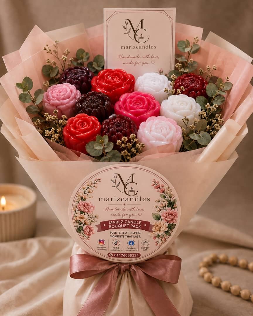 Scented Candles Bouquet