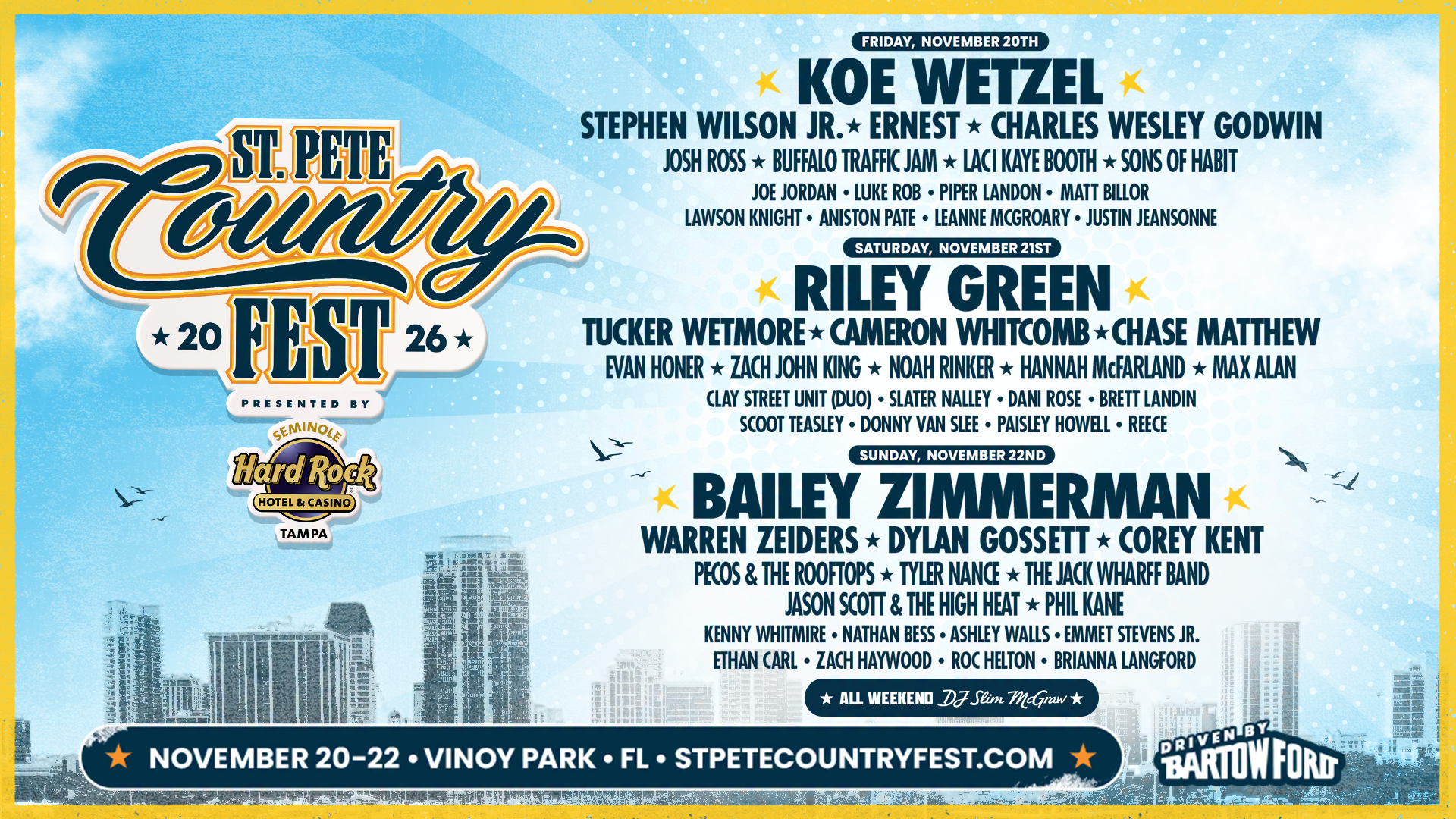 St Pete Country Fest Preview
