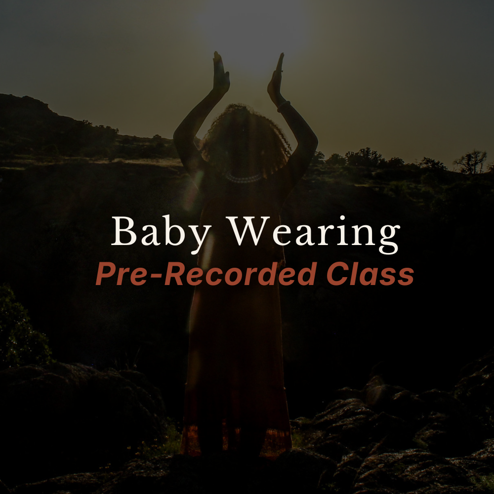 Pre-Recorded Baby Wearing Class