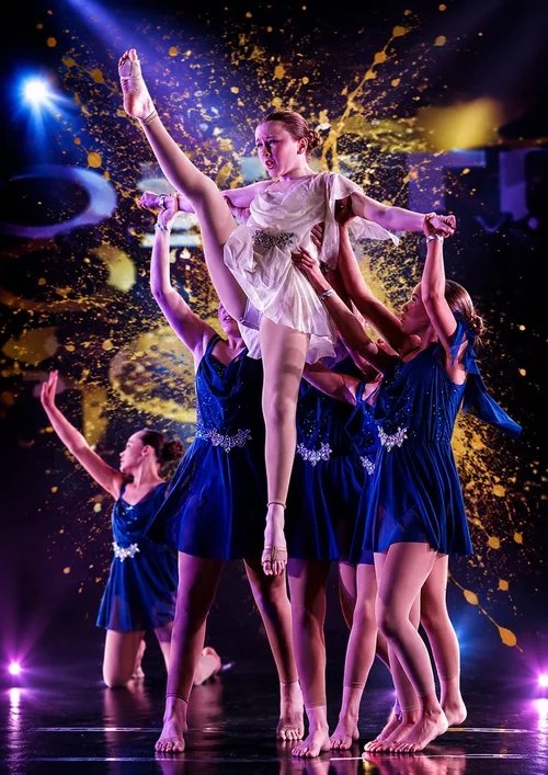 Lyrical dance at Notts Hotshots