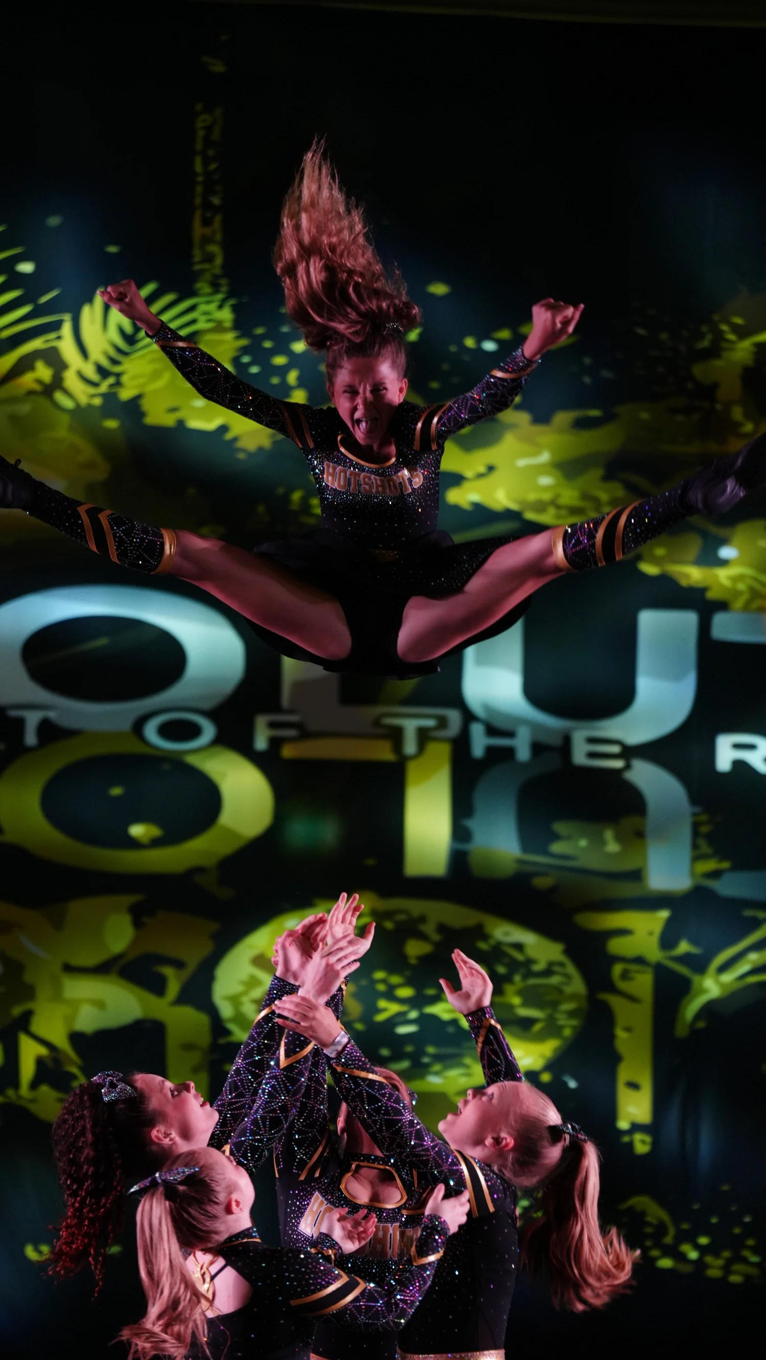 Notts Hotshots competitive cheerleading