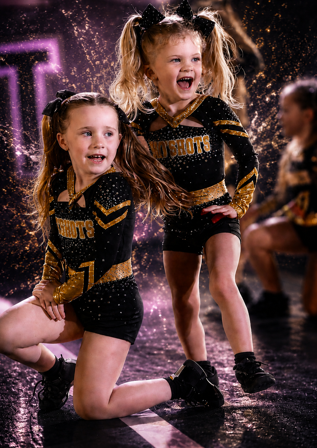 Cheer4Fun beginner cheerleading at Notts Hotshots
