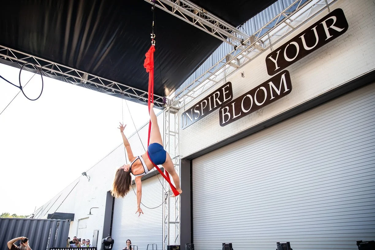 Allison performs at Bloom Return to Roots July of 2019