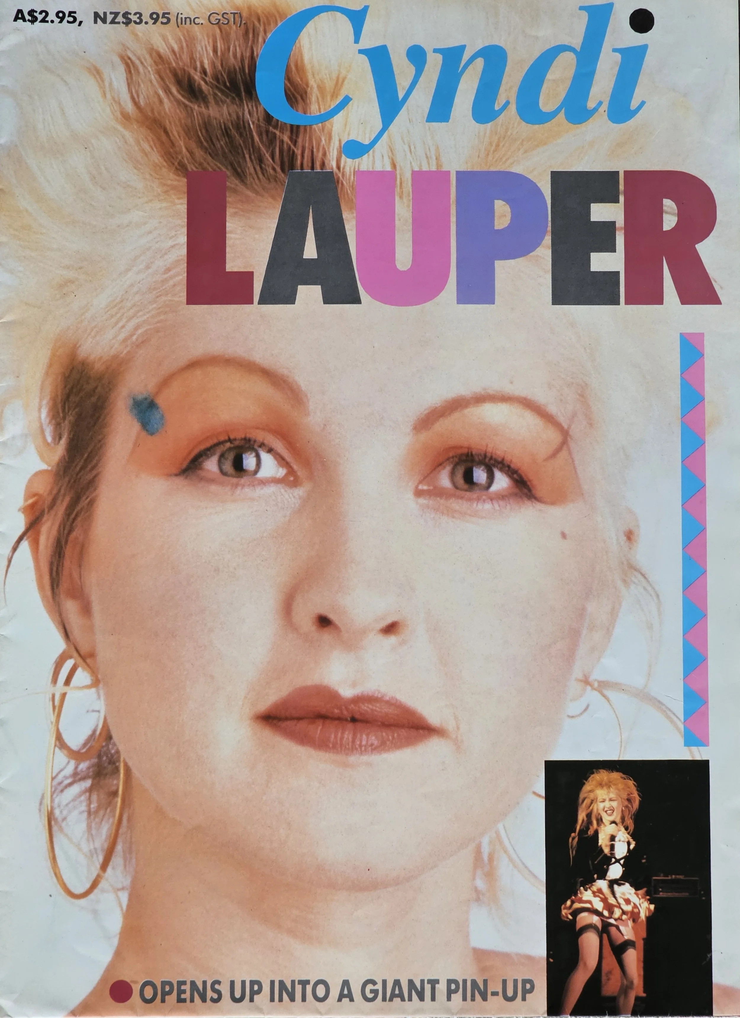  Cyndi Lauper  
1989 
Australia