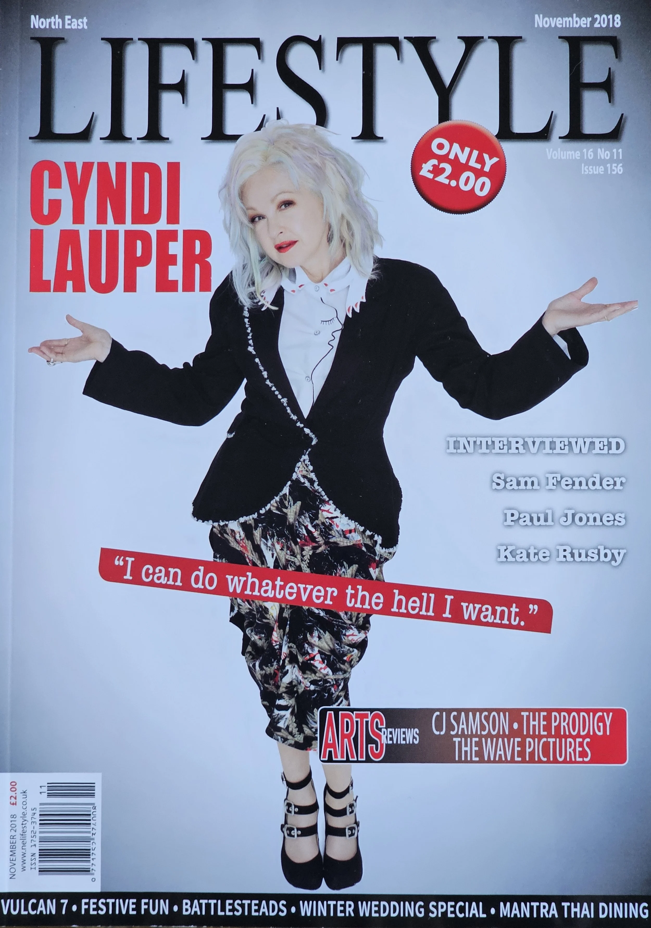  Northeast Lifestyle  
November 2018 
United Kingdom 