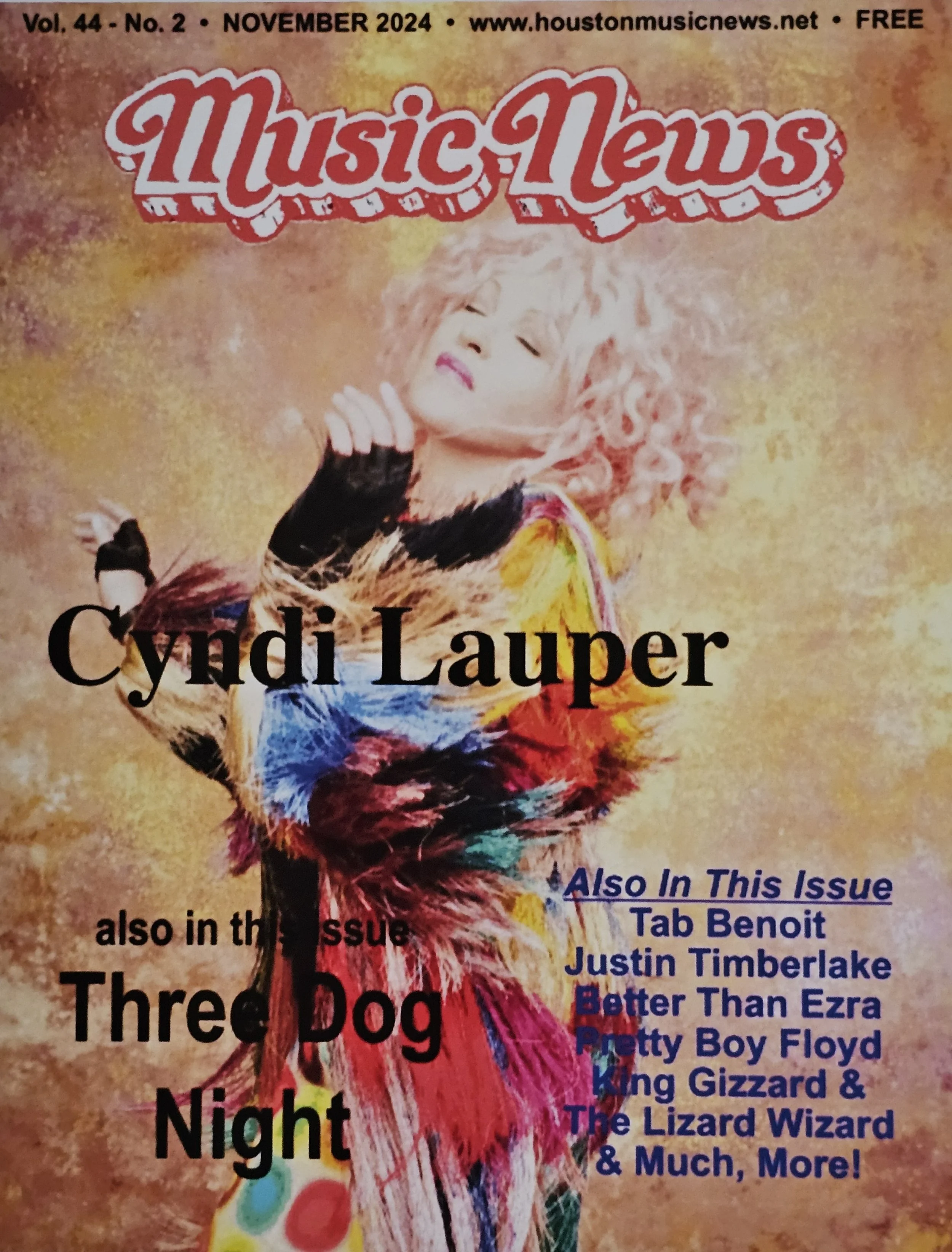  Music News  
November 2024 
Texas 
Online