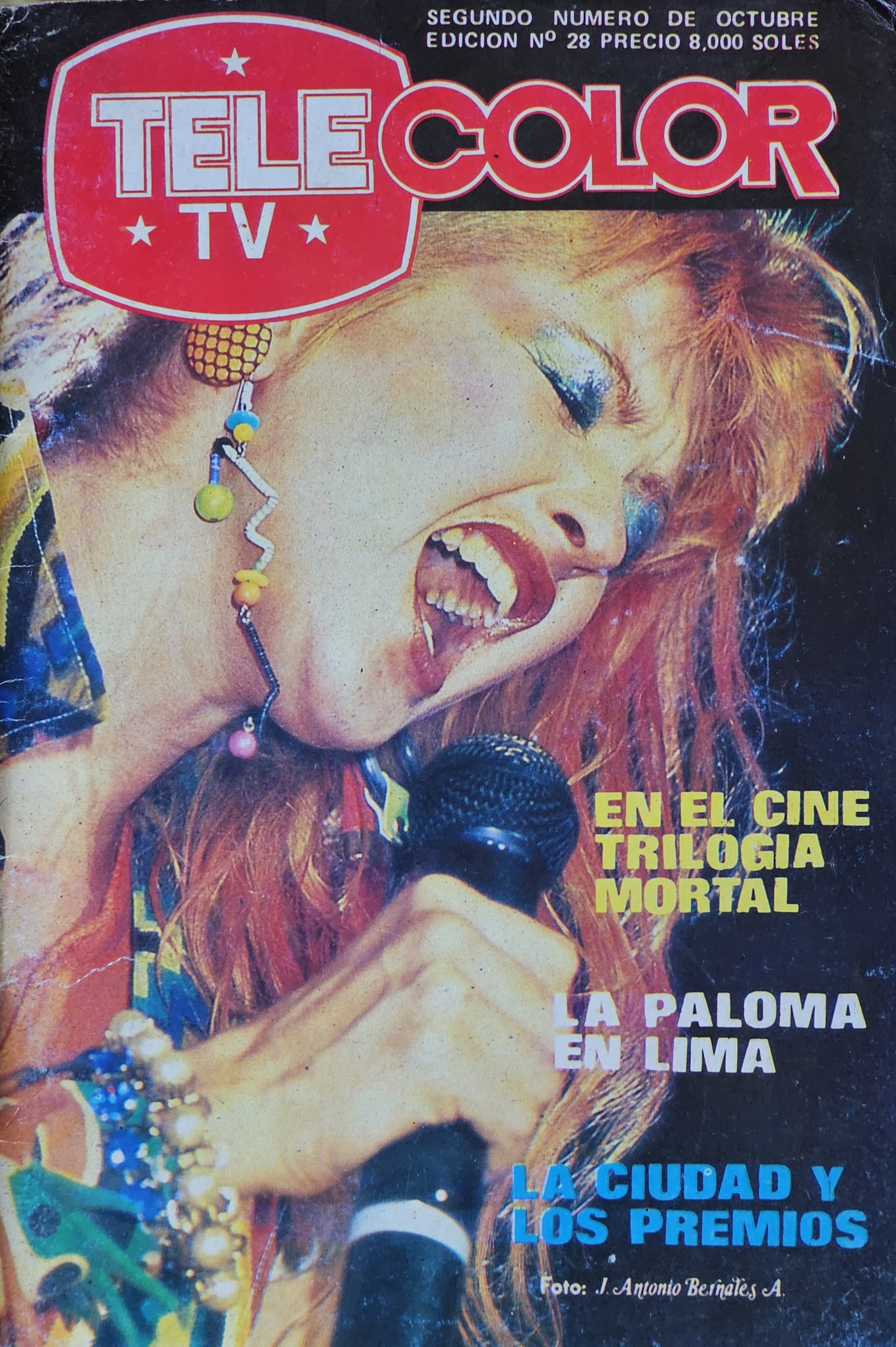  Tele Color TV  
Mid-October 1985  
Peru
