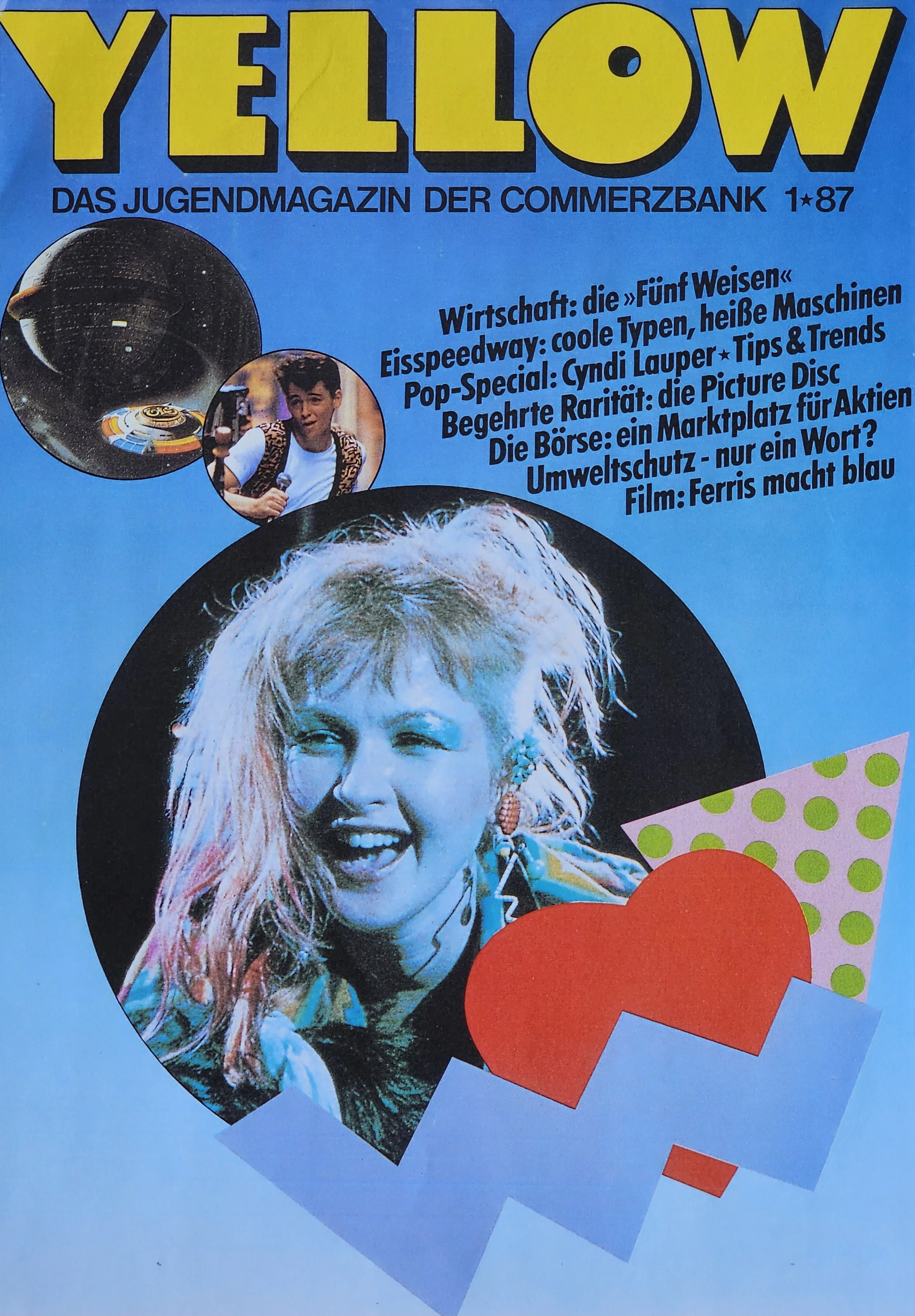  Yellow  
January 1987 
Germany 
"Pop Special: Cyndi Lauper"