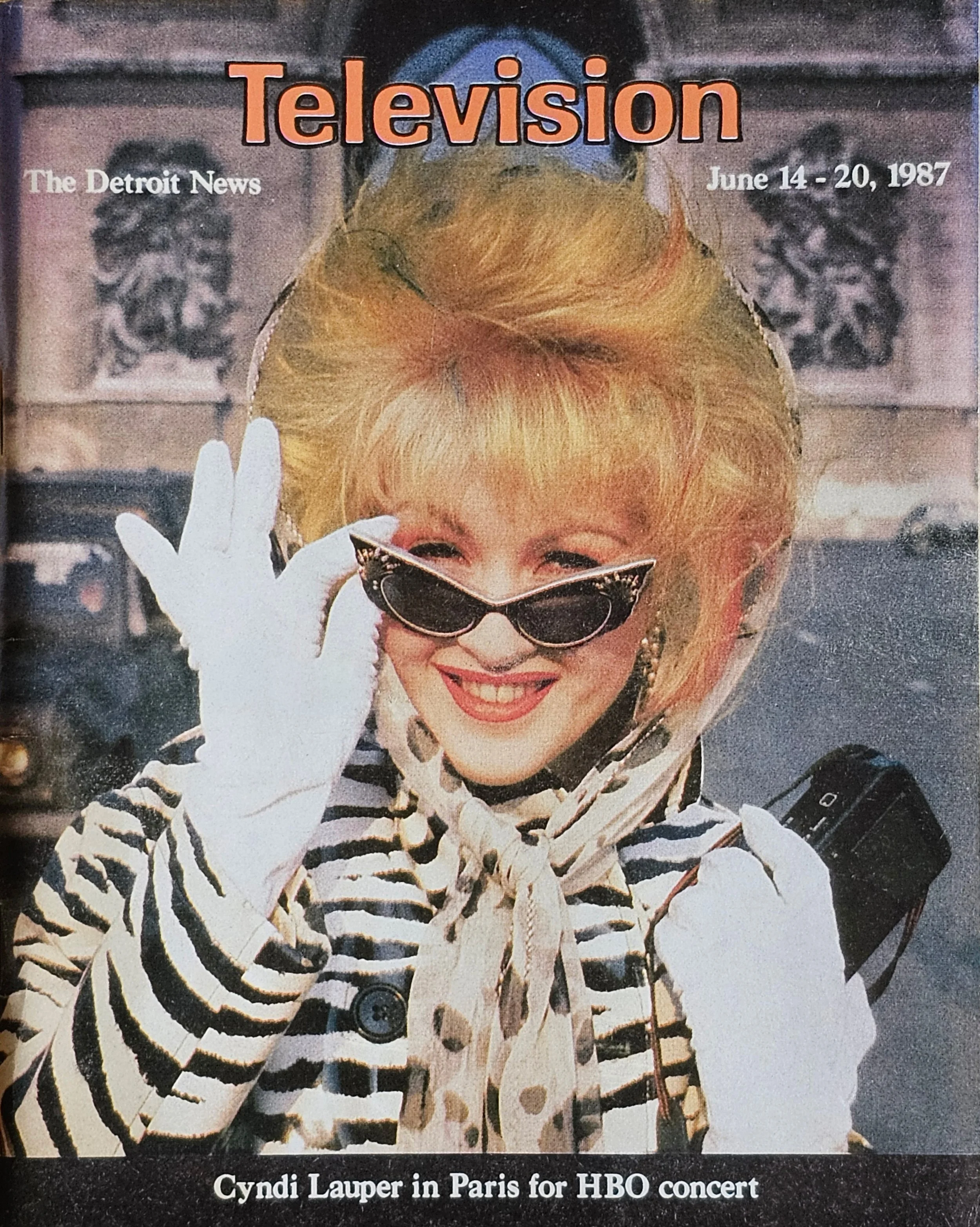  The Detroit News Television  
June 14, 1987 
Detroit