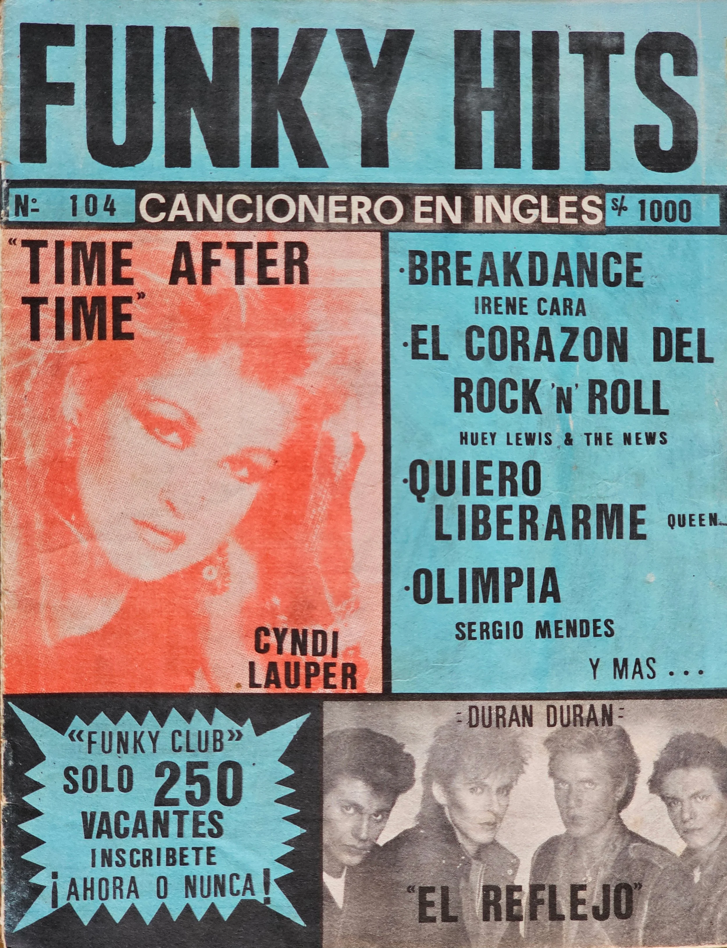  Funky Hits  
May 11, 1984 
Peru