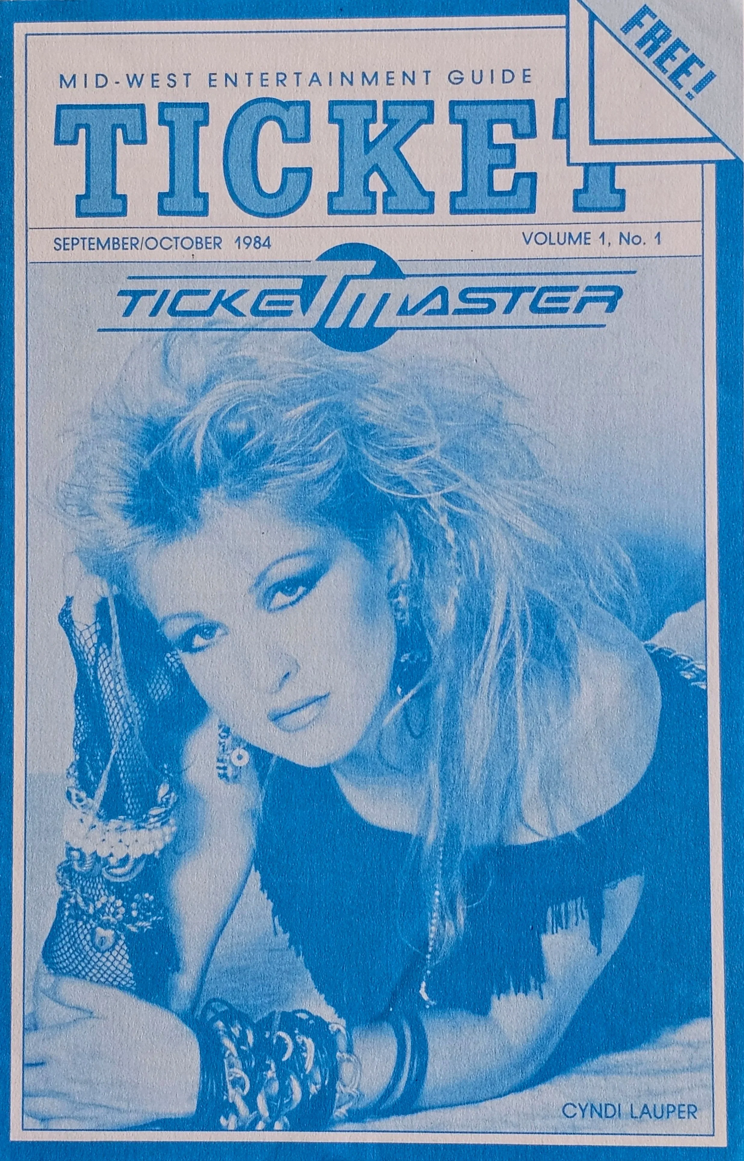  Ticket  
September/October 1984 
Indianapolis
