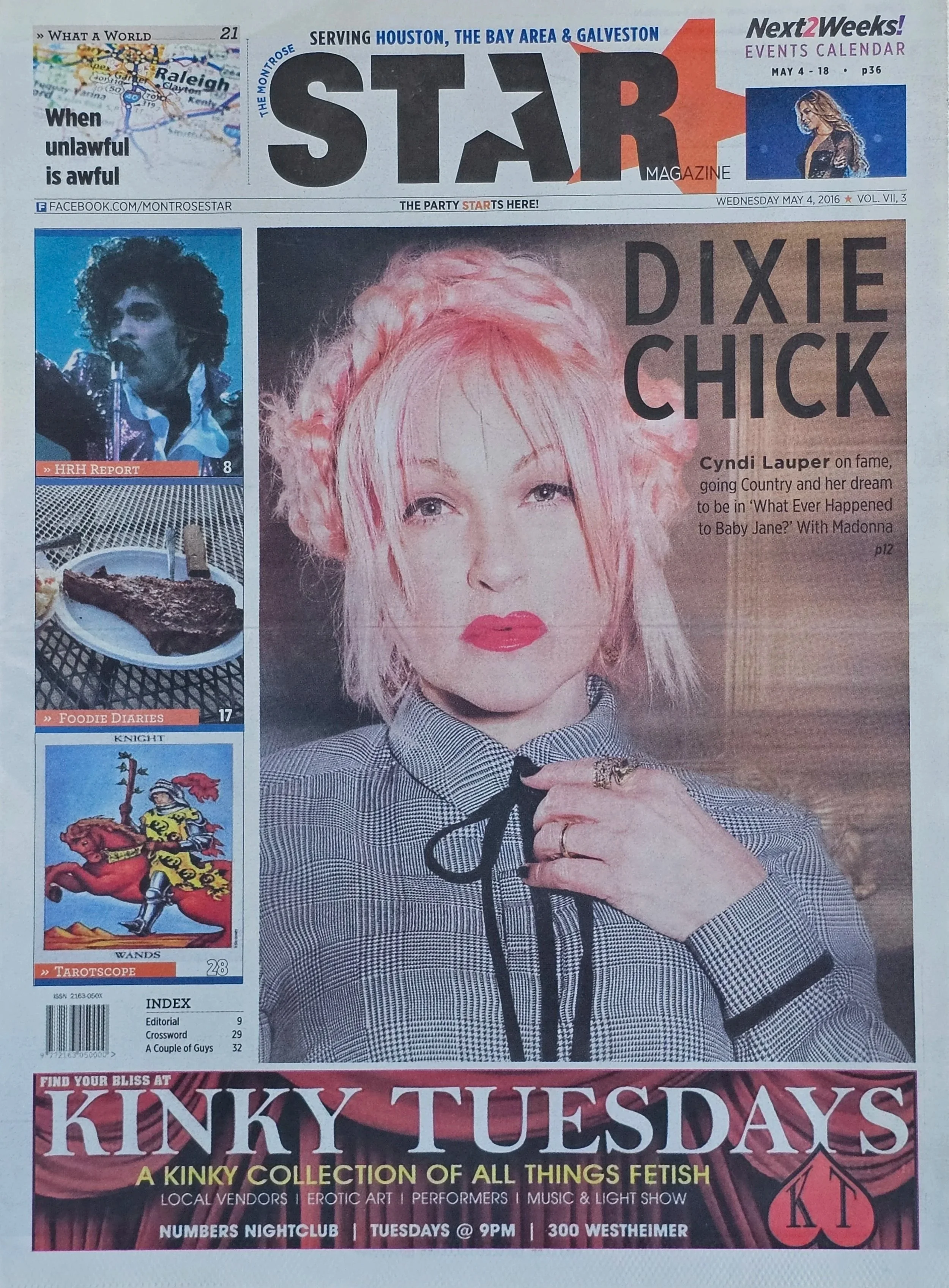  The Montrose Star  
May 4, 2016 
Houston