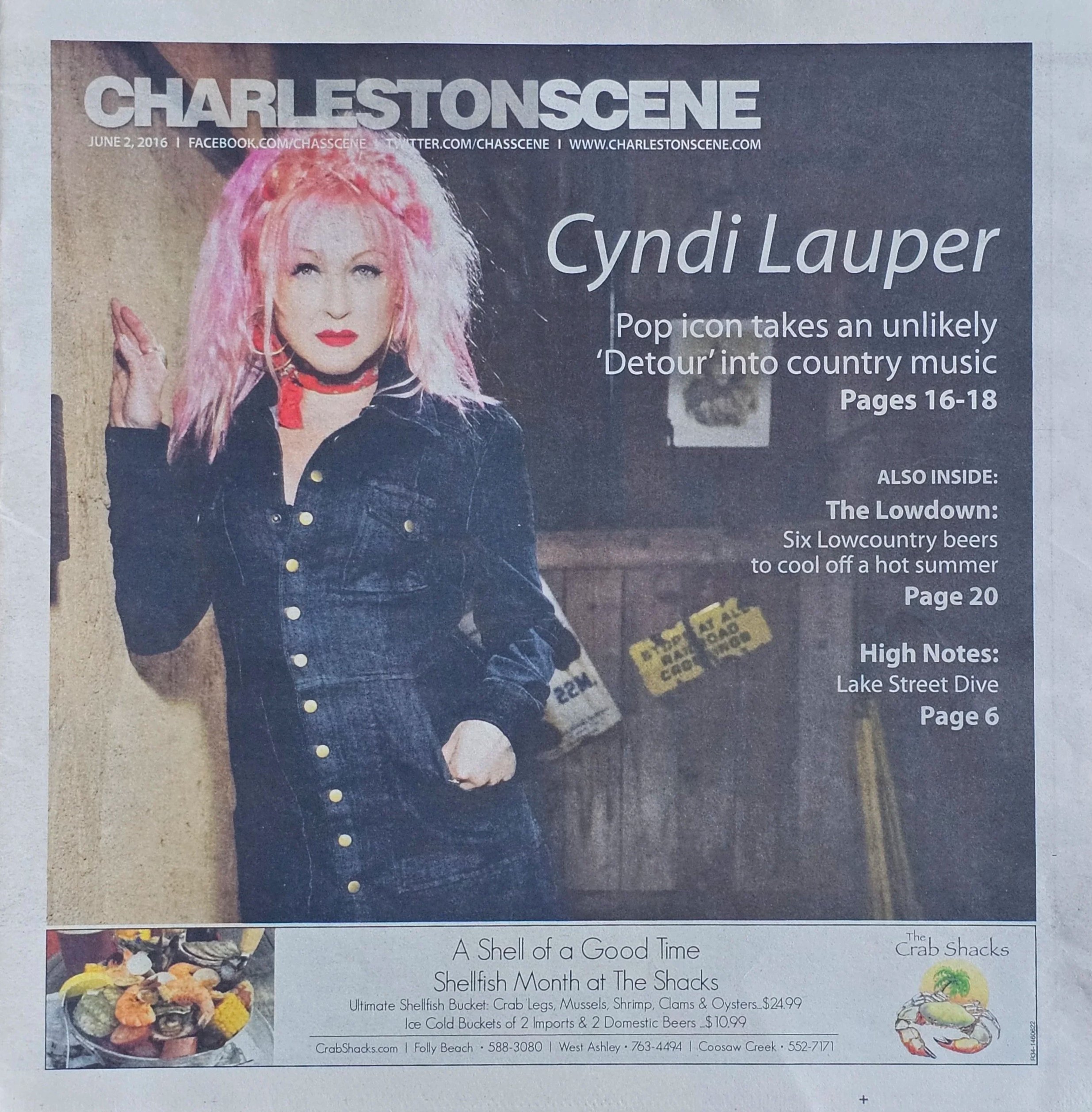  Charleston Scene  
June 2, 2016 
Charleston