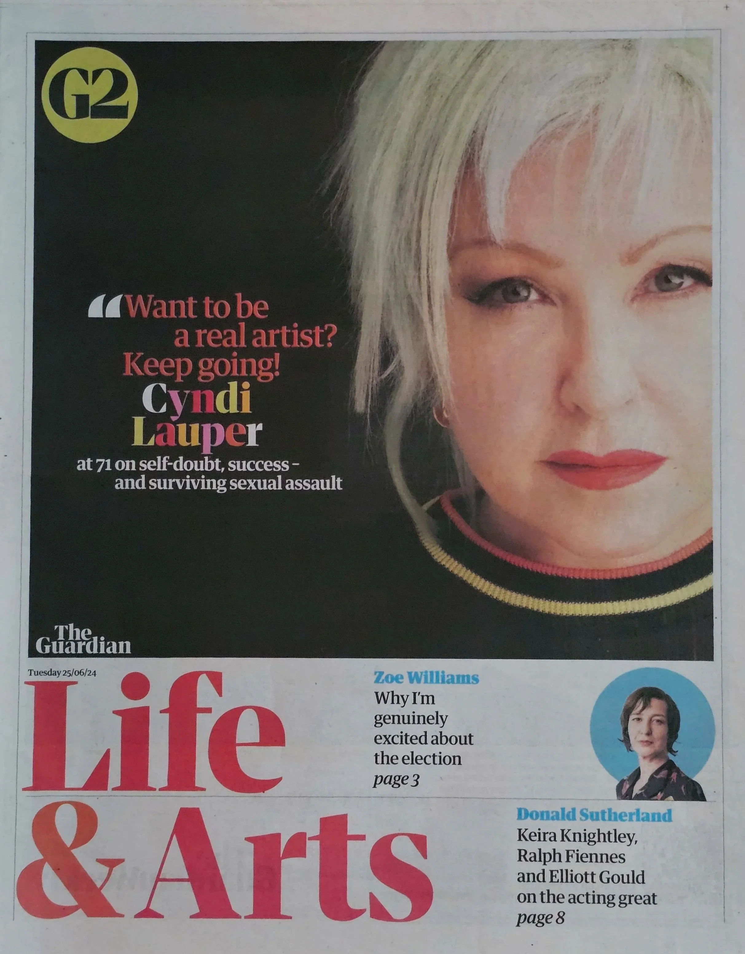  The Guardian G2  
June 25, 2024 
United Kingdom