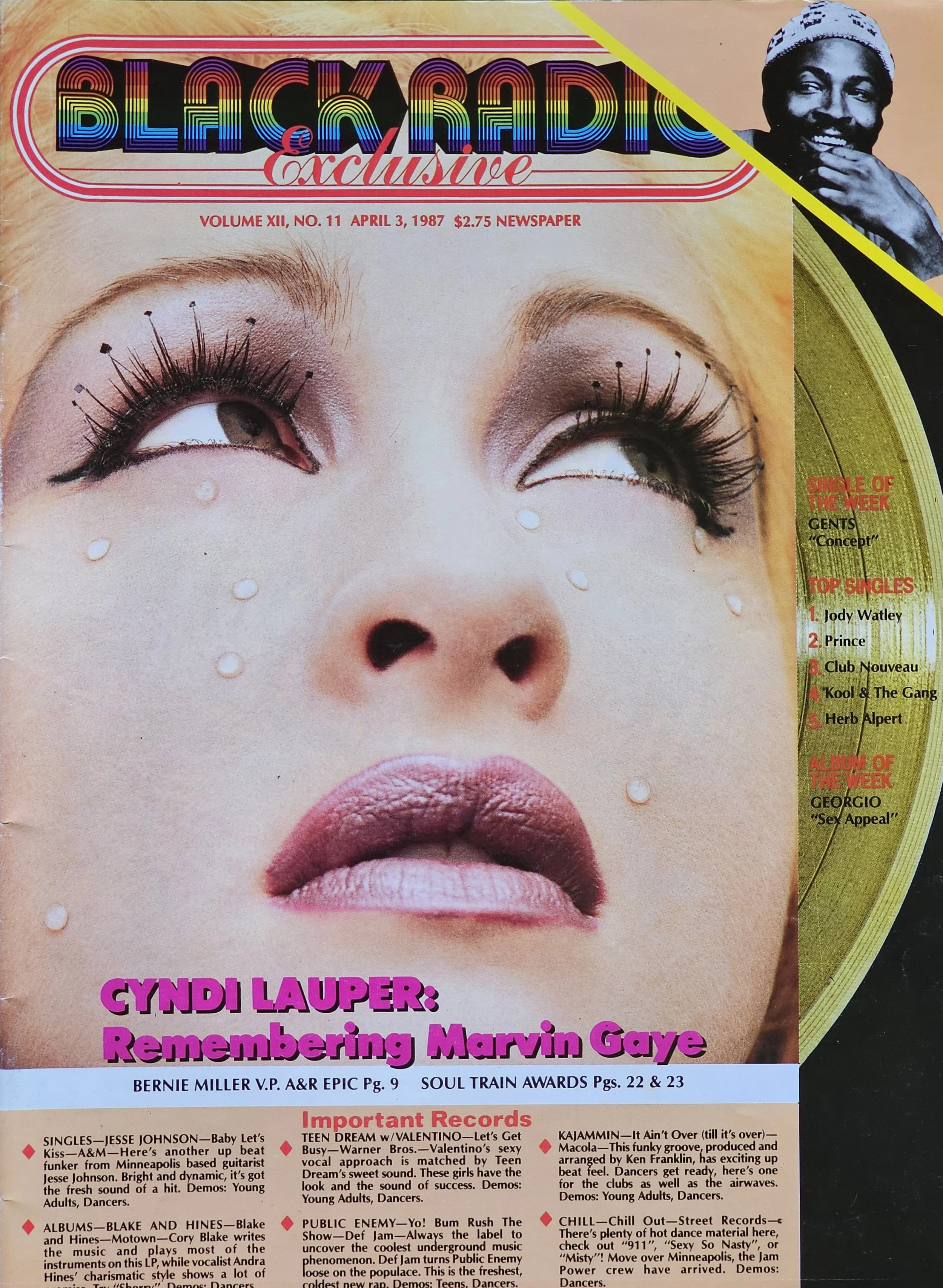  Black Radio Exlusive  
April 3, 1987 
America