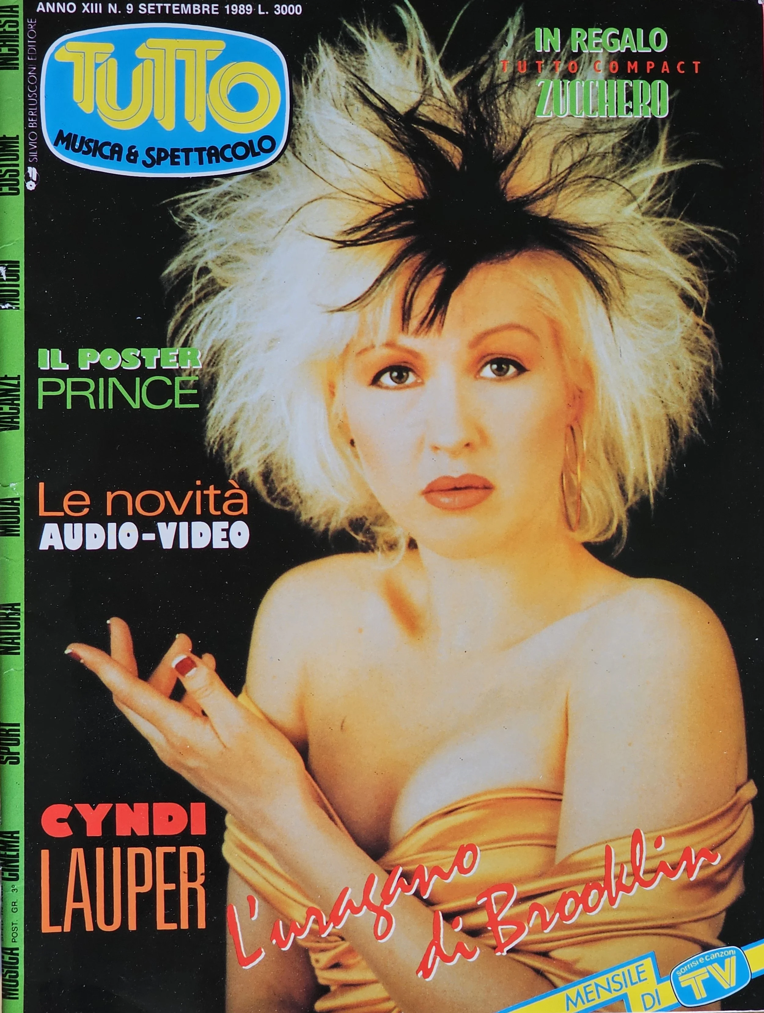  All Music Show  
September 9, 1989 
Italy 
"The Brooklyn Hurricane"