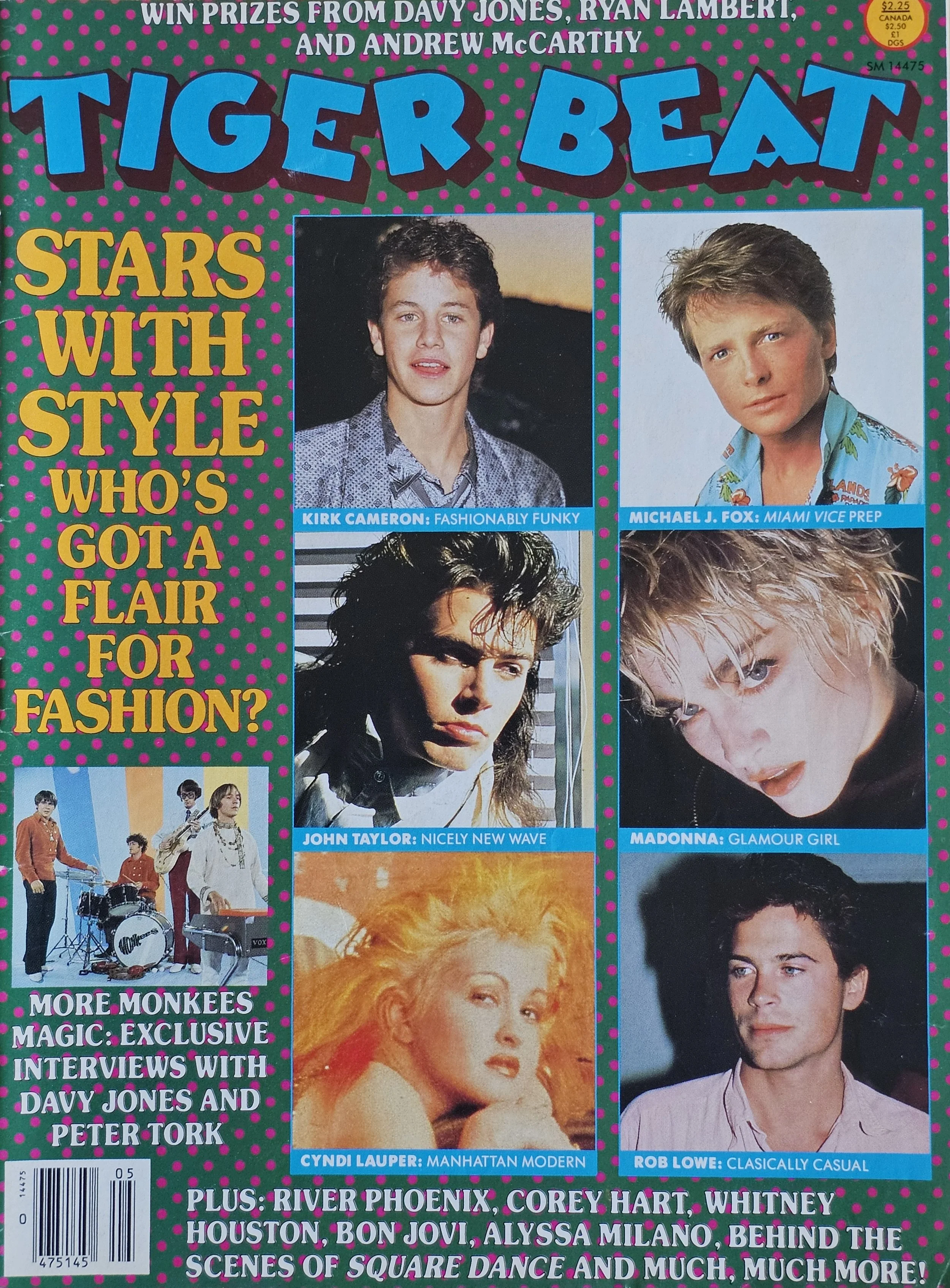  Tiger Beat  
May 1987 
America
