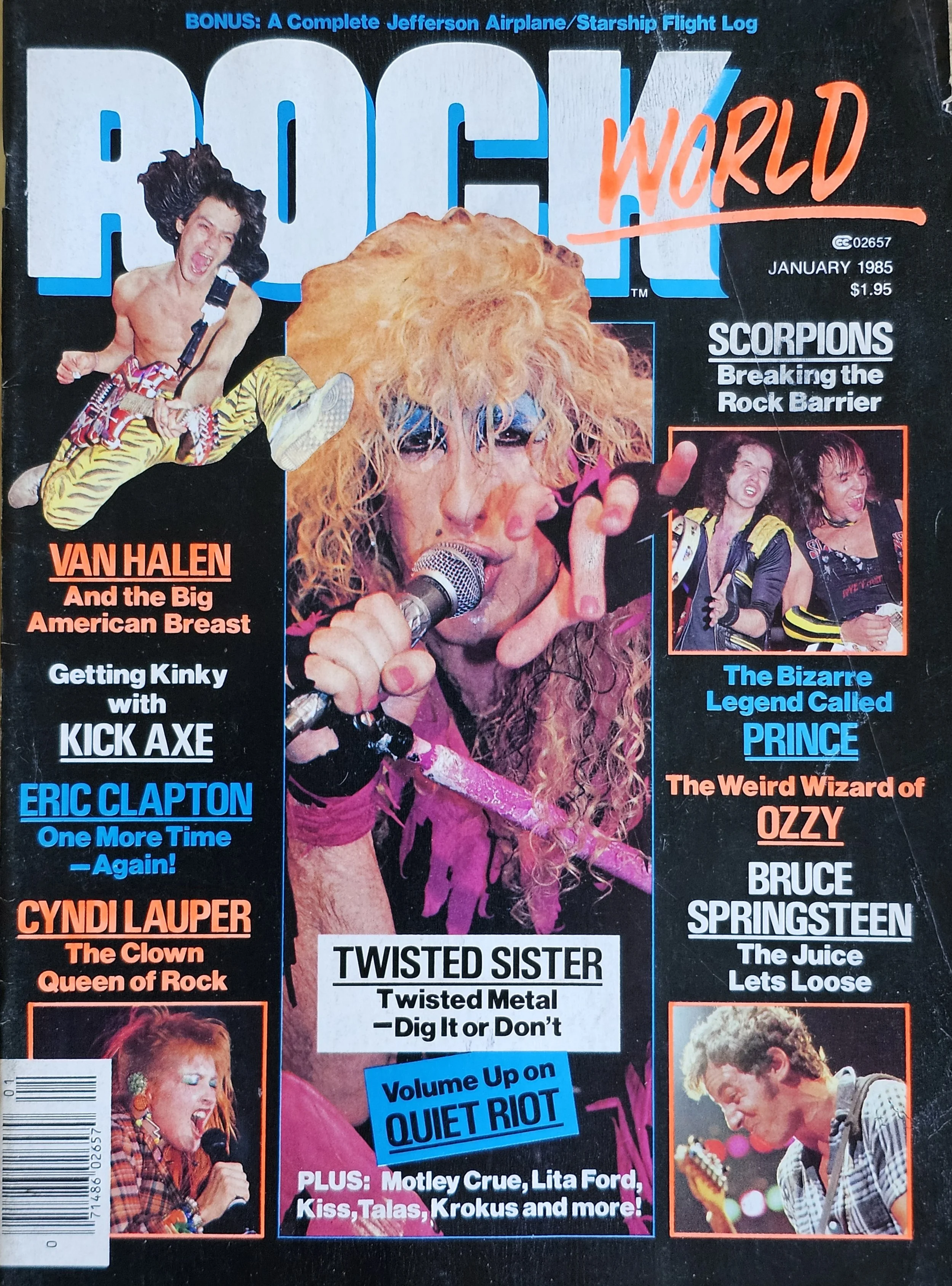  Rock World  
January 1985 
America