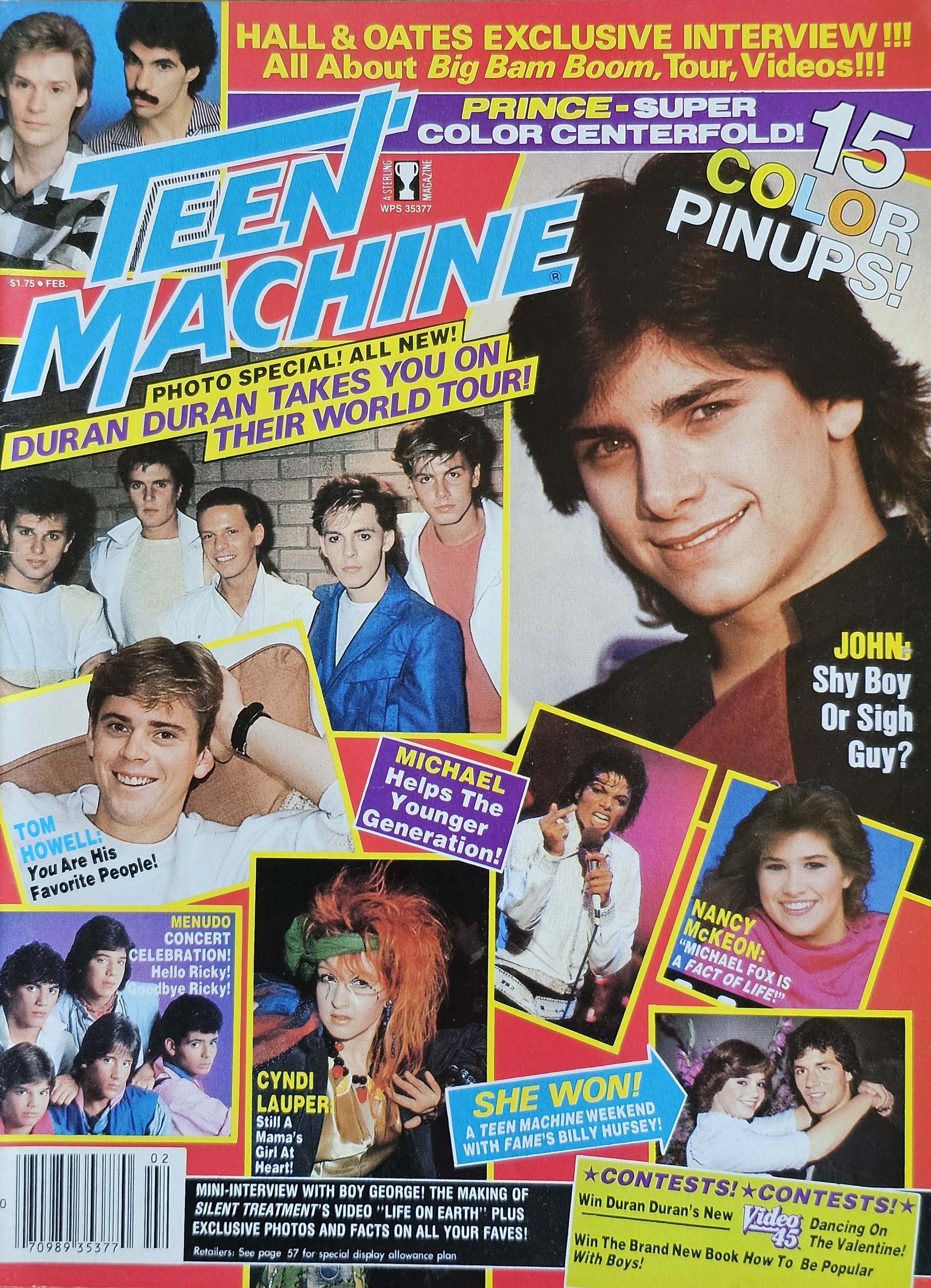  Teen Machine  
April 1985 
America