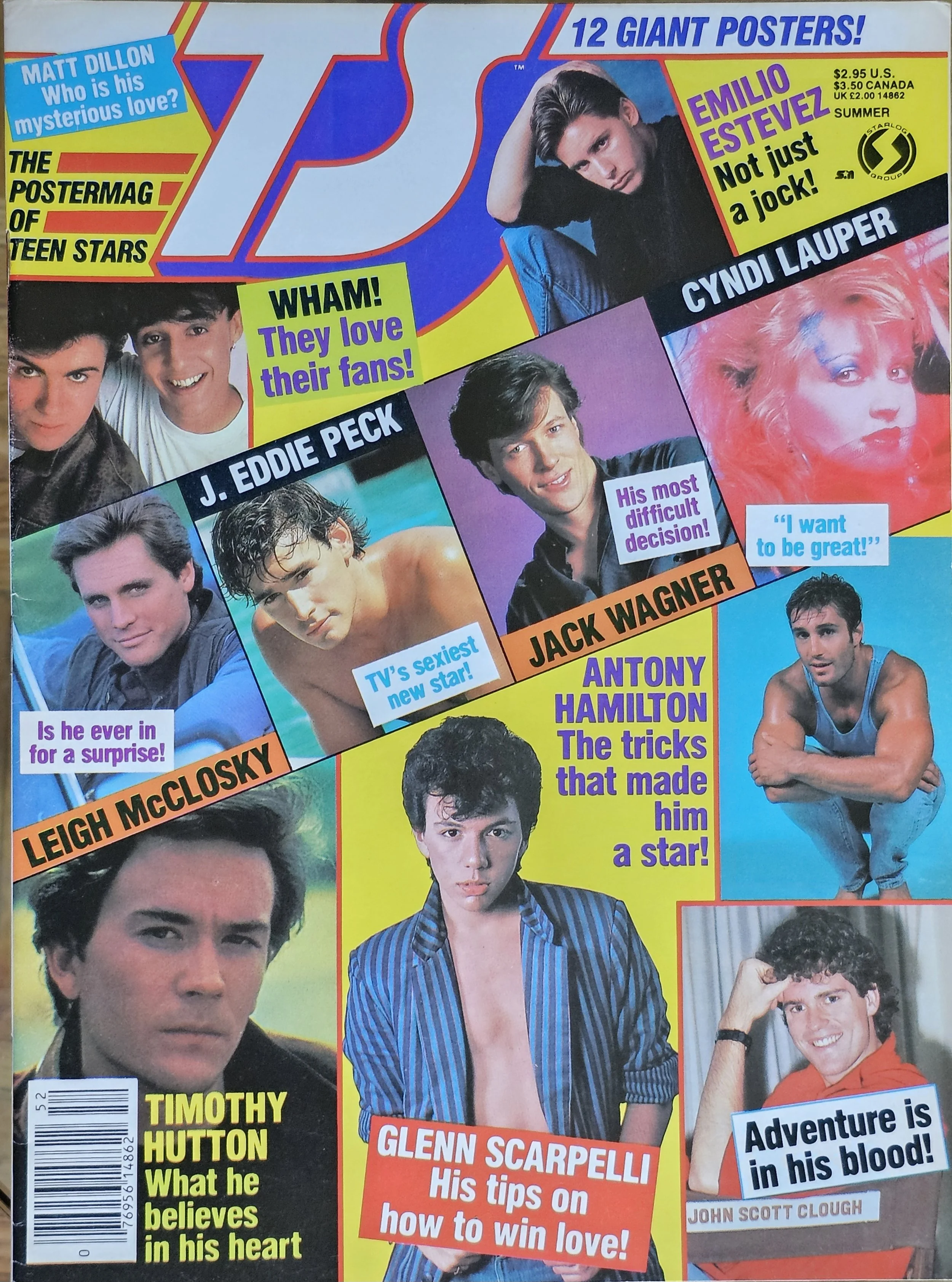  Teen Stars  
Summer 1986 
America