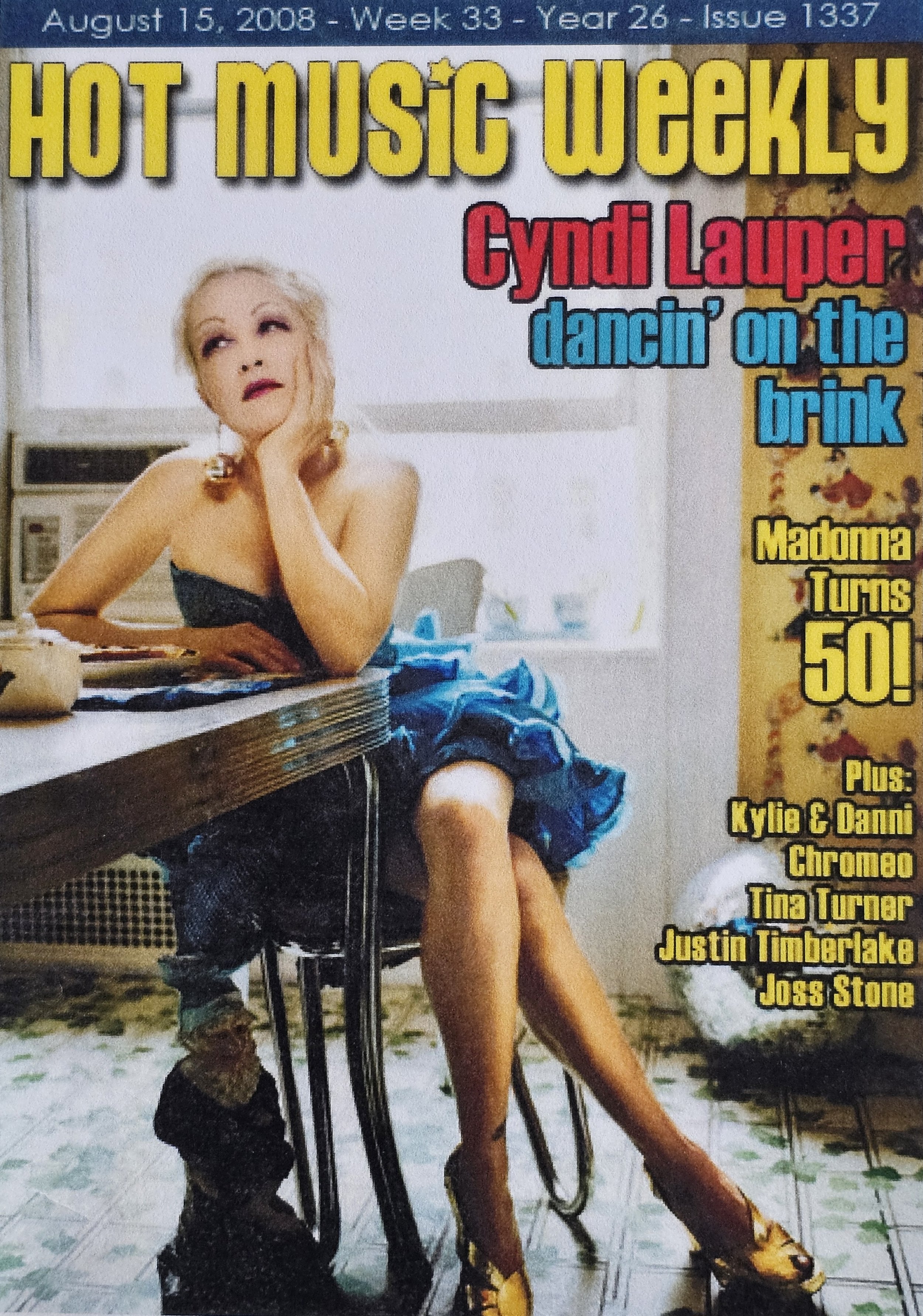  Hot Music Weekly  
August 15, 2008 
Country Unknown 
(Digital magazine)