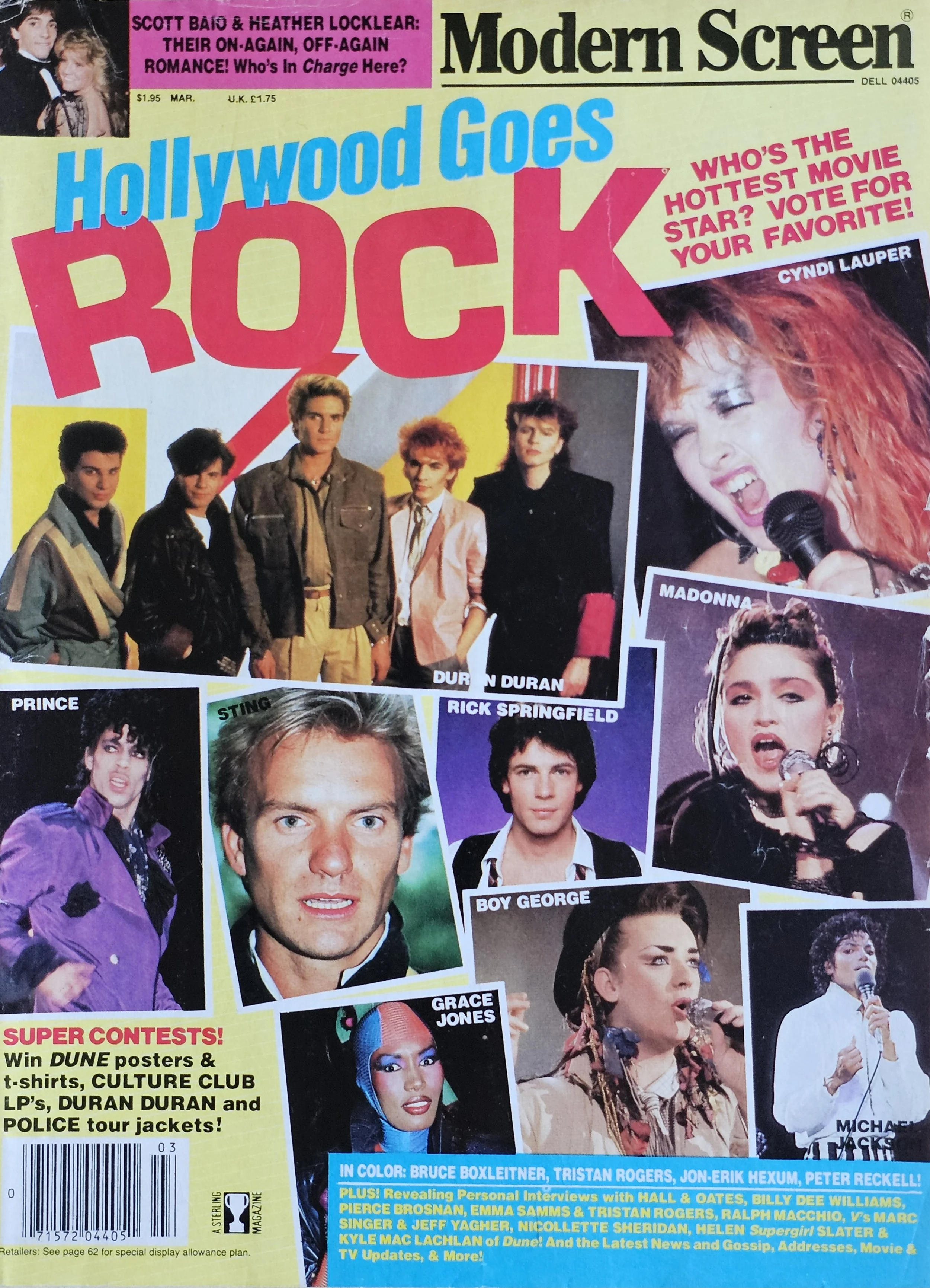  Modern Screen  
March 1985 
America