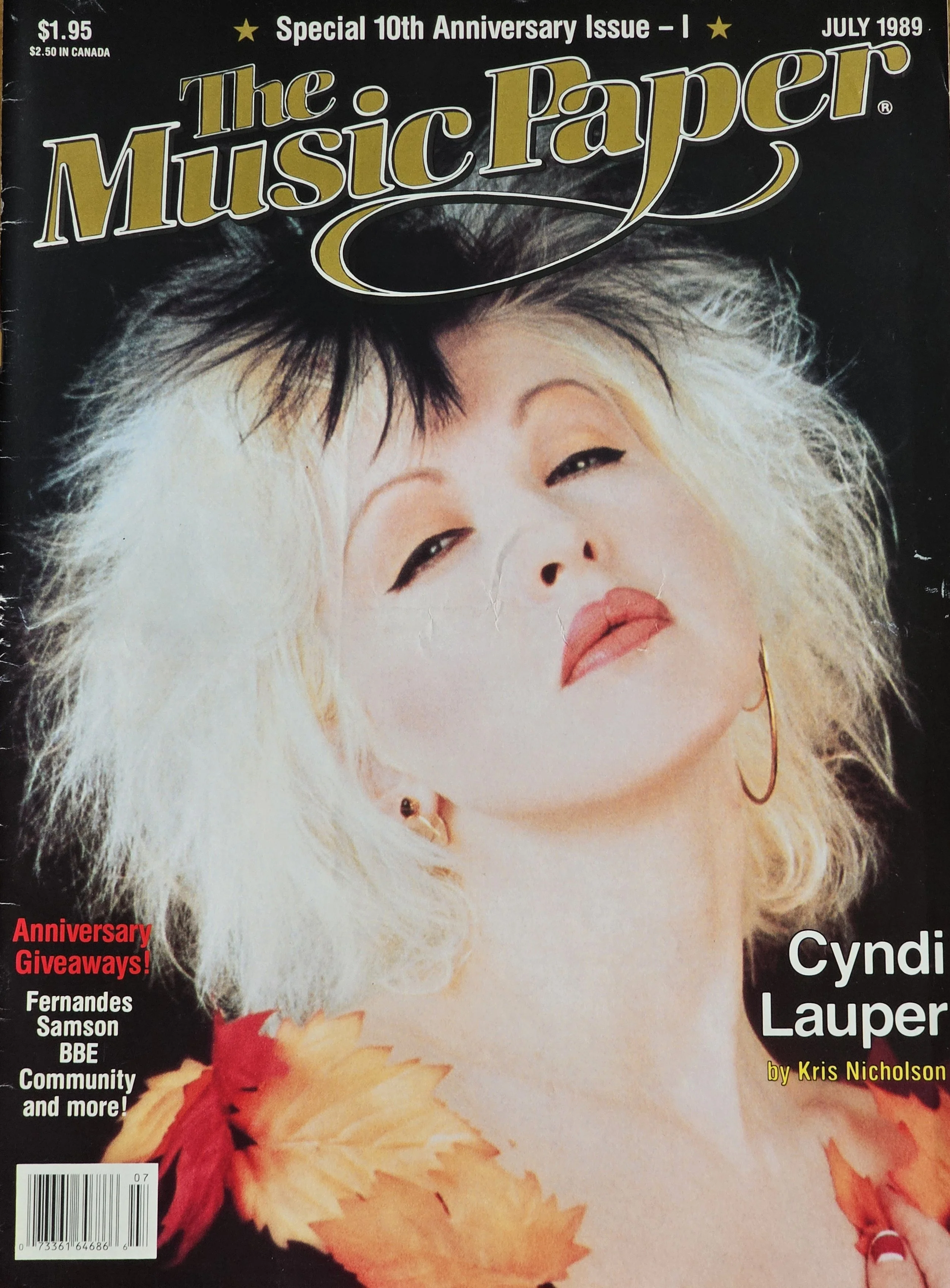  The Music Paper  
July 1989 
New York City
