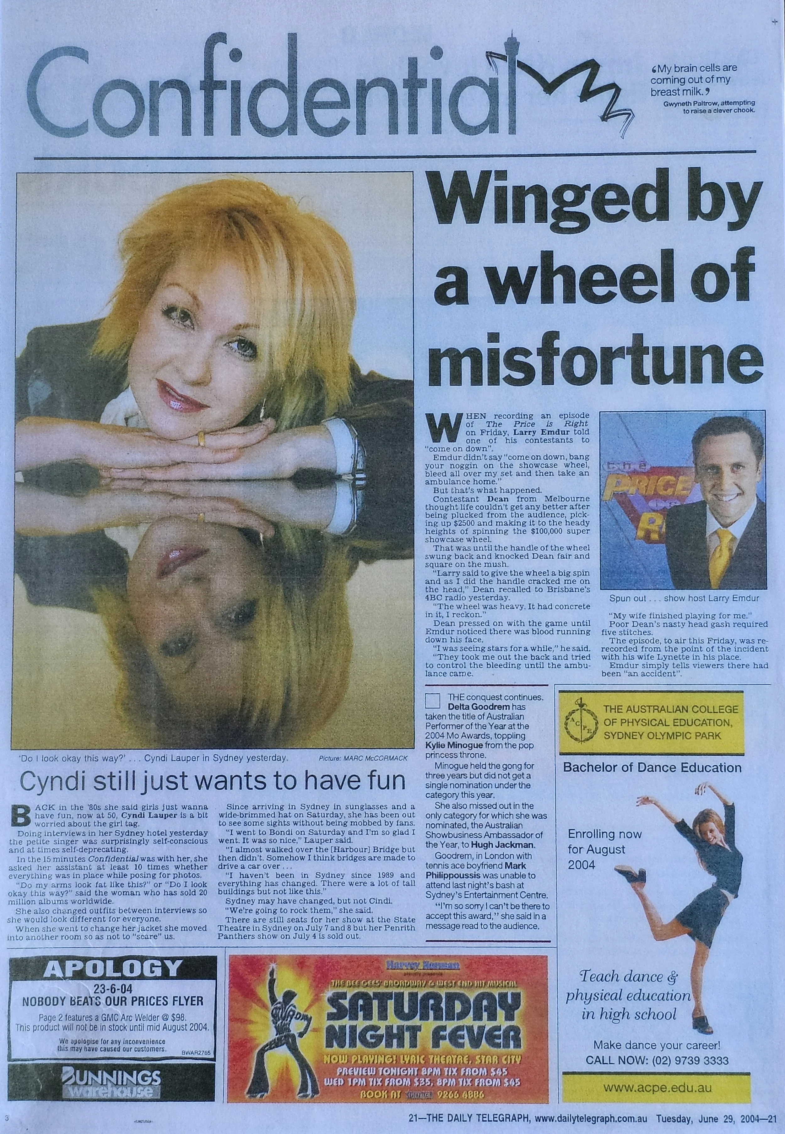  Confidential  
June 25,2004 
Australia