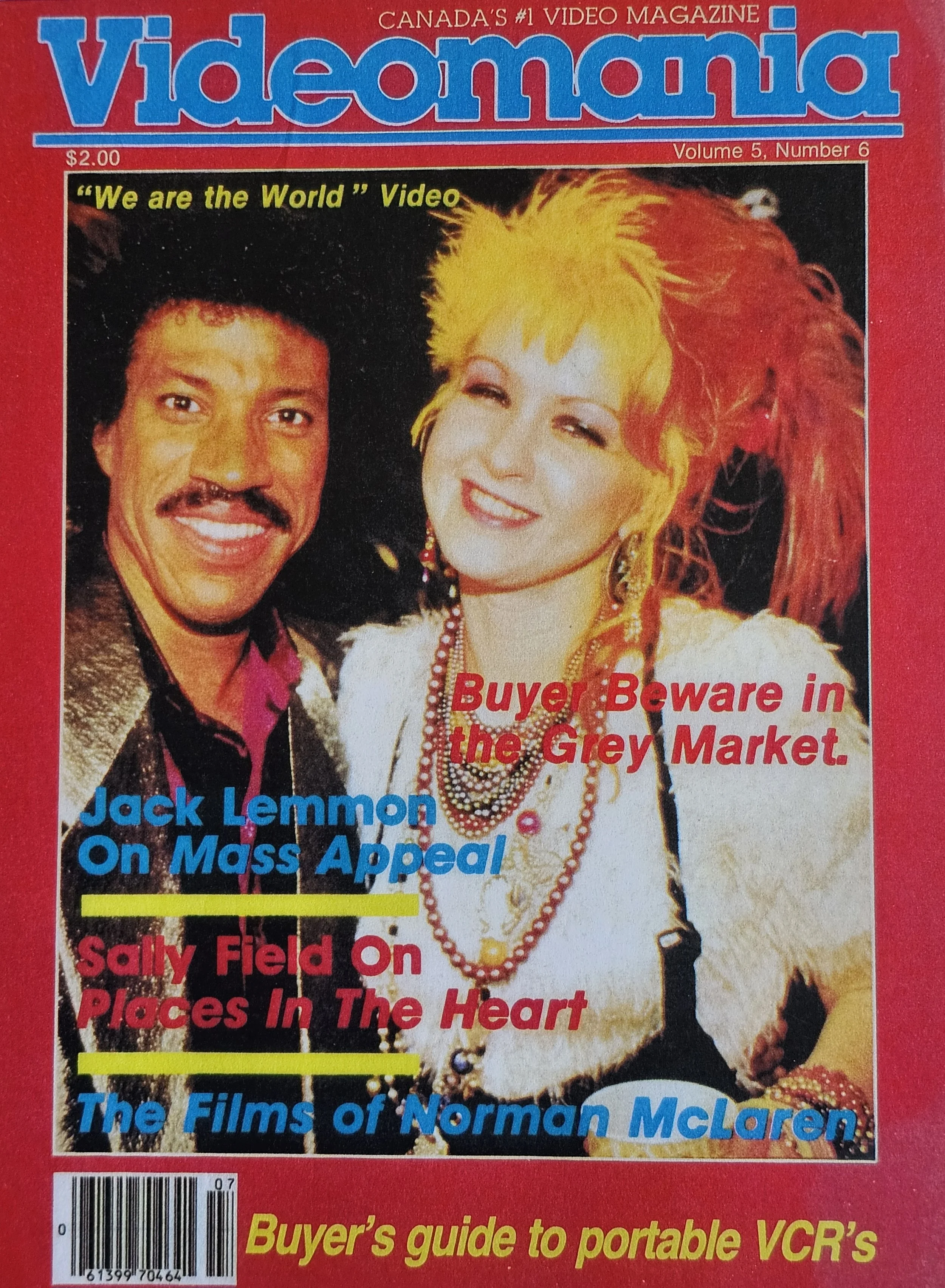  Videomania  
1985 
Canada
