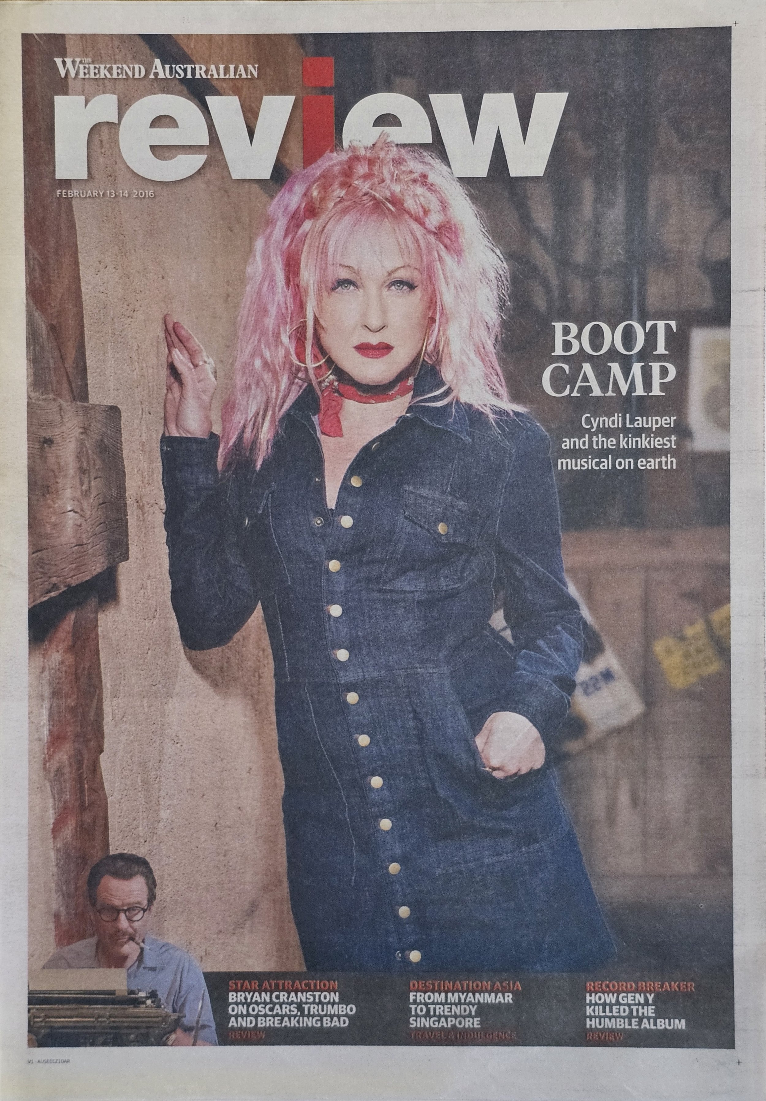  The Weekend Australian Review  
February 13-14, 2016 
Australia