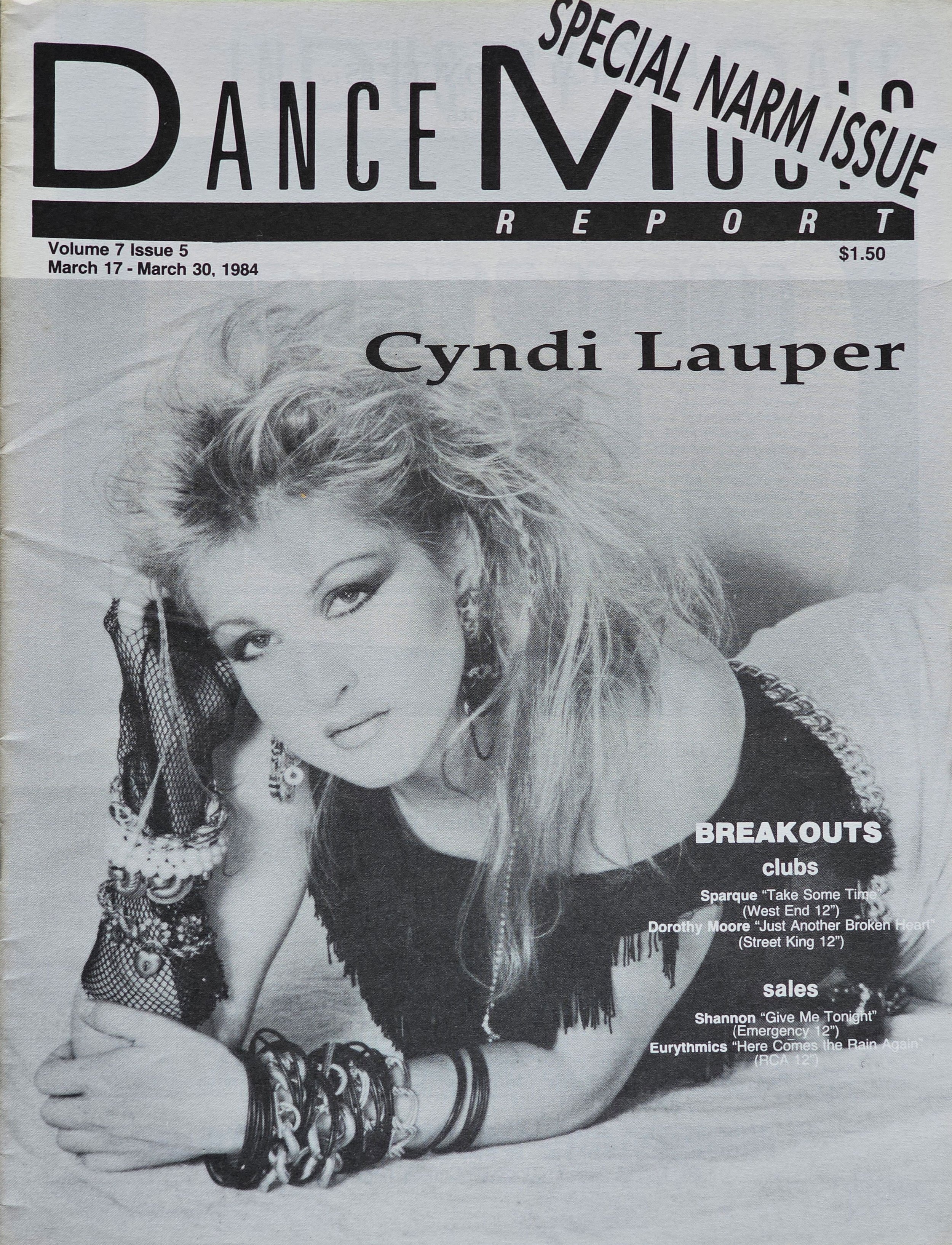  Dance Music Report  
March 17, 1984 
America