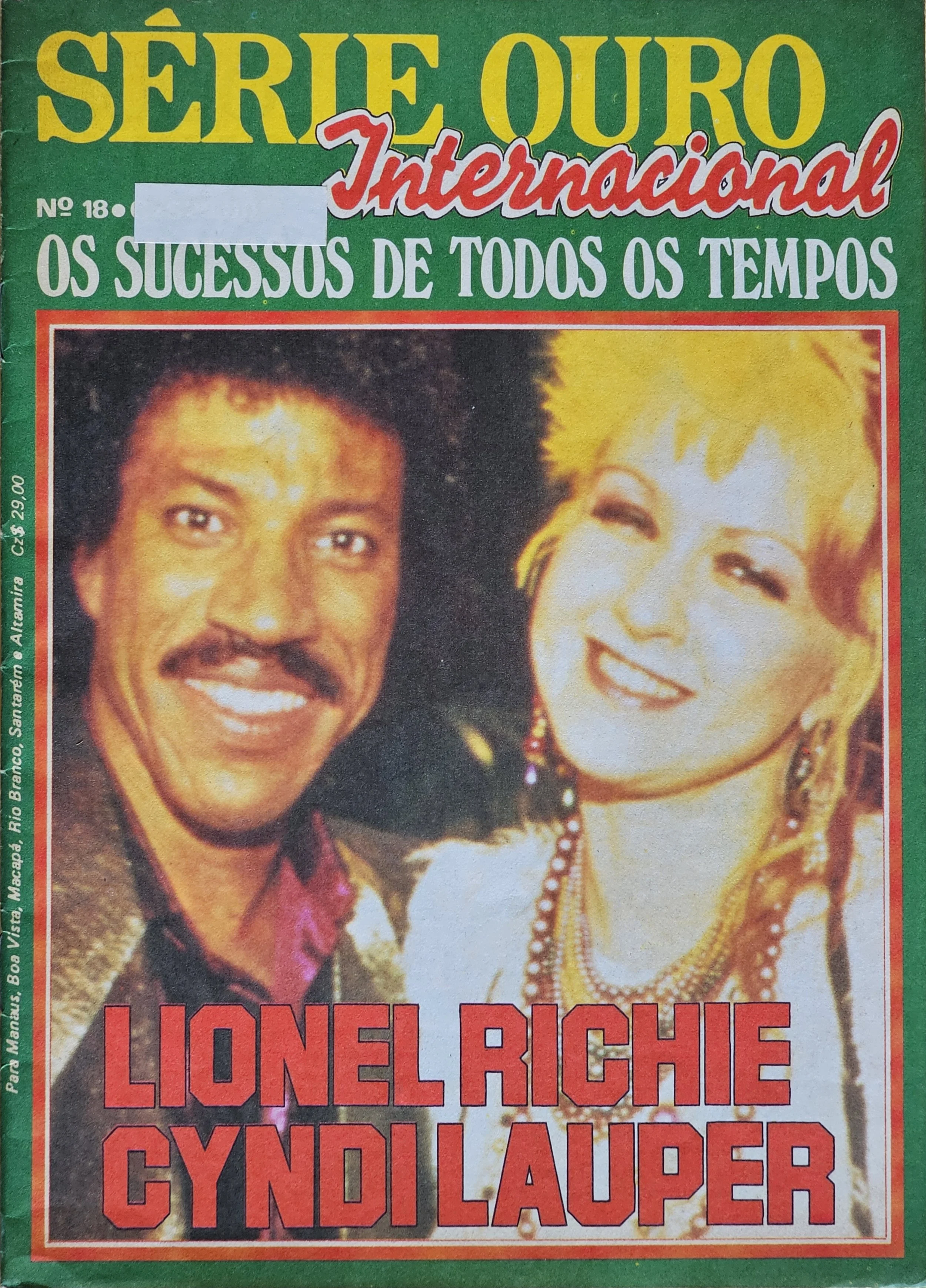  Gold Series International  
1987 
Brazil 
"The Hit: What's Going On"