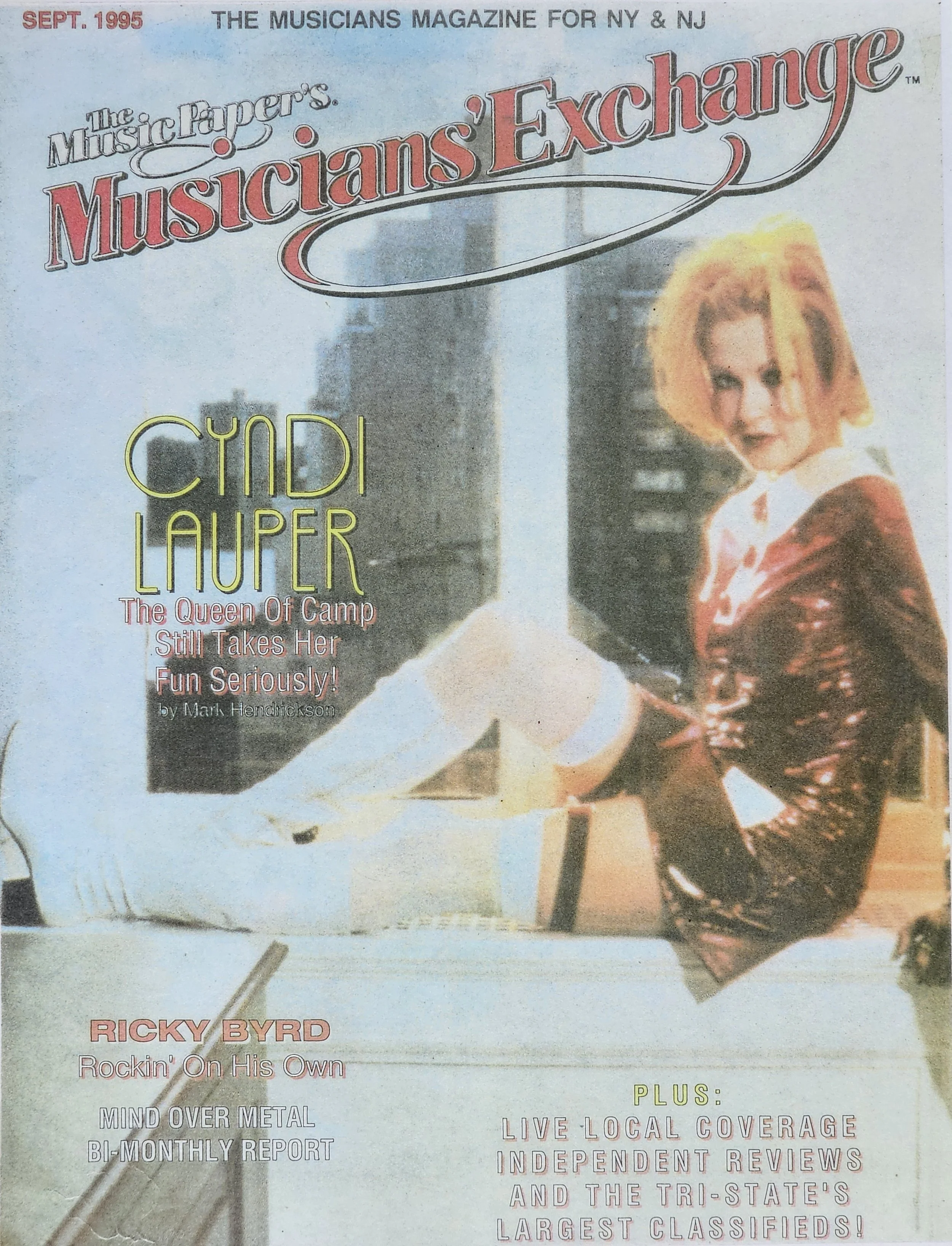  The Music Paper's: Musician's Exchange  
September 1995 
New York & New Jersey