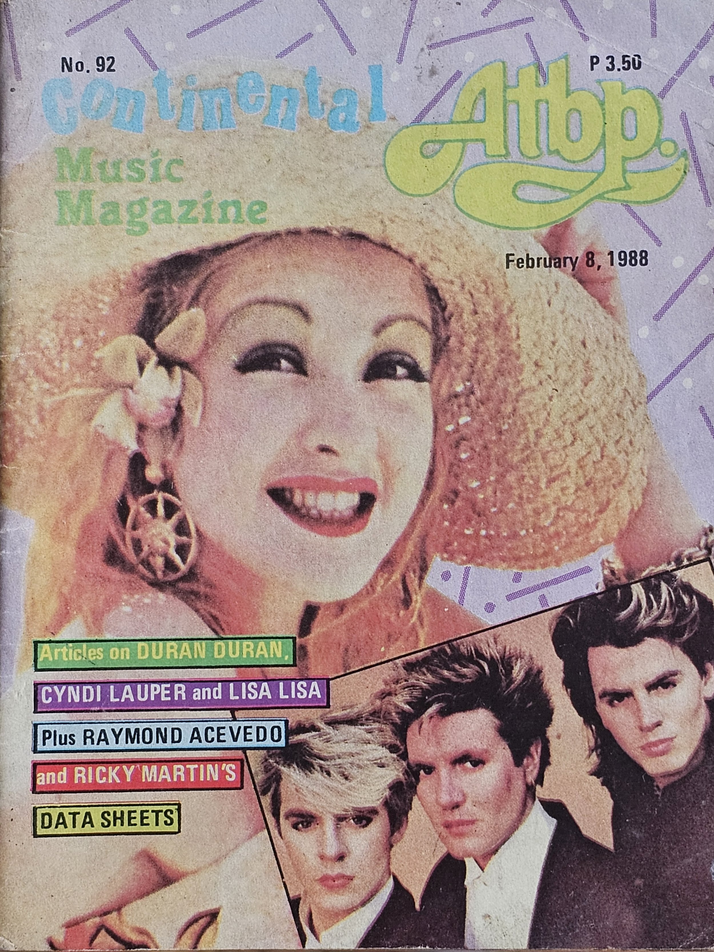  Etc.  
February 8, 1988 
The Phillippines
