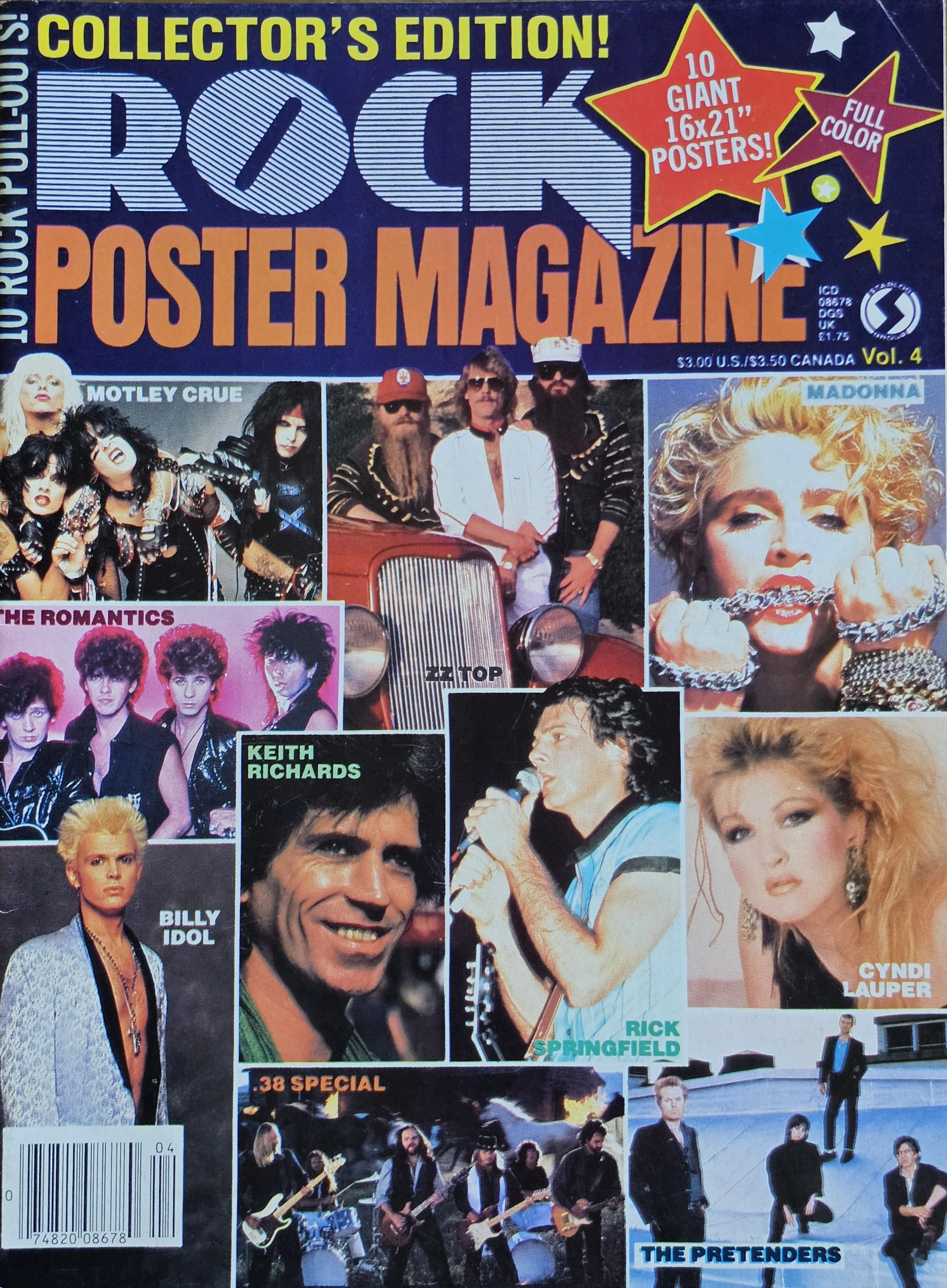 Rock Poster Magazine  
1983 
America