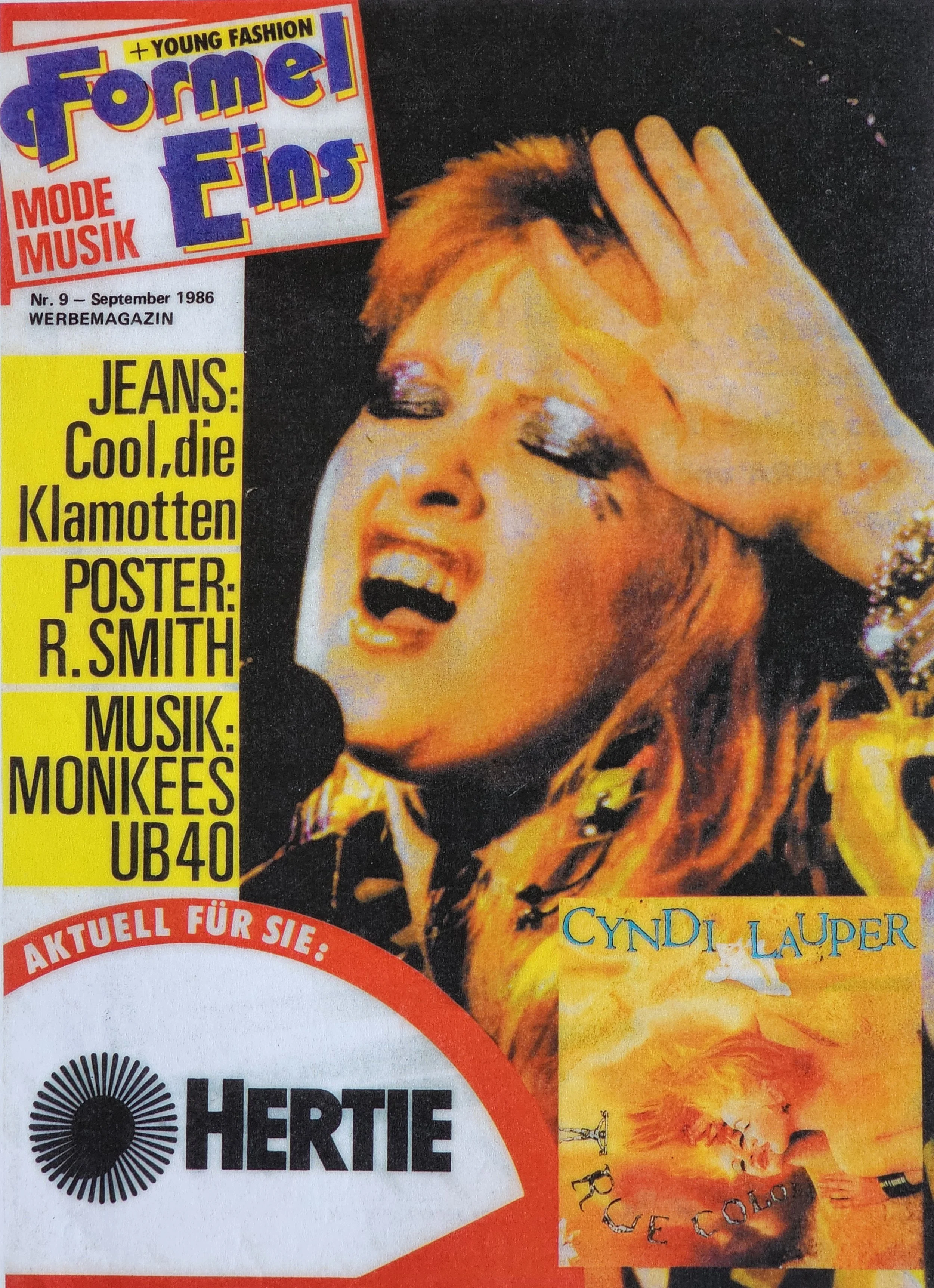  Formula One  
September 1986 
Germany 
"True Colors"