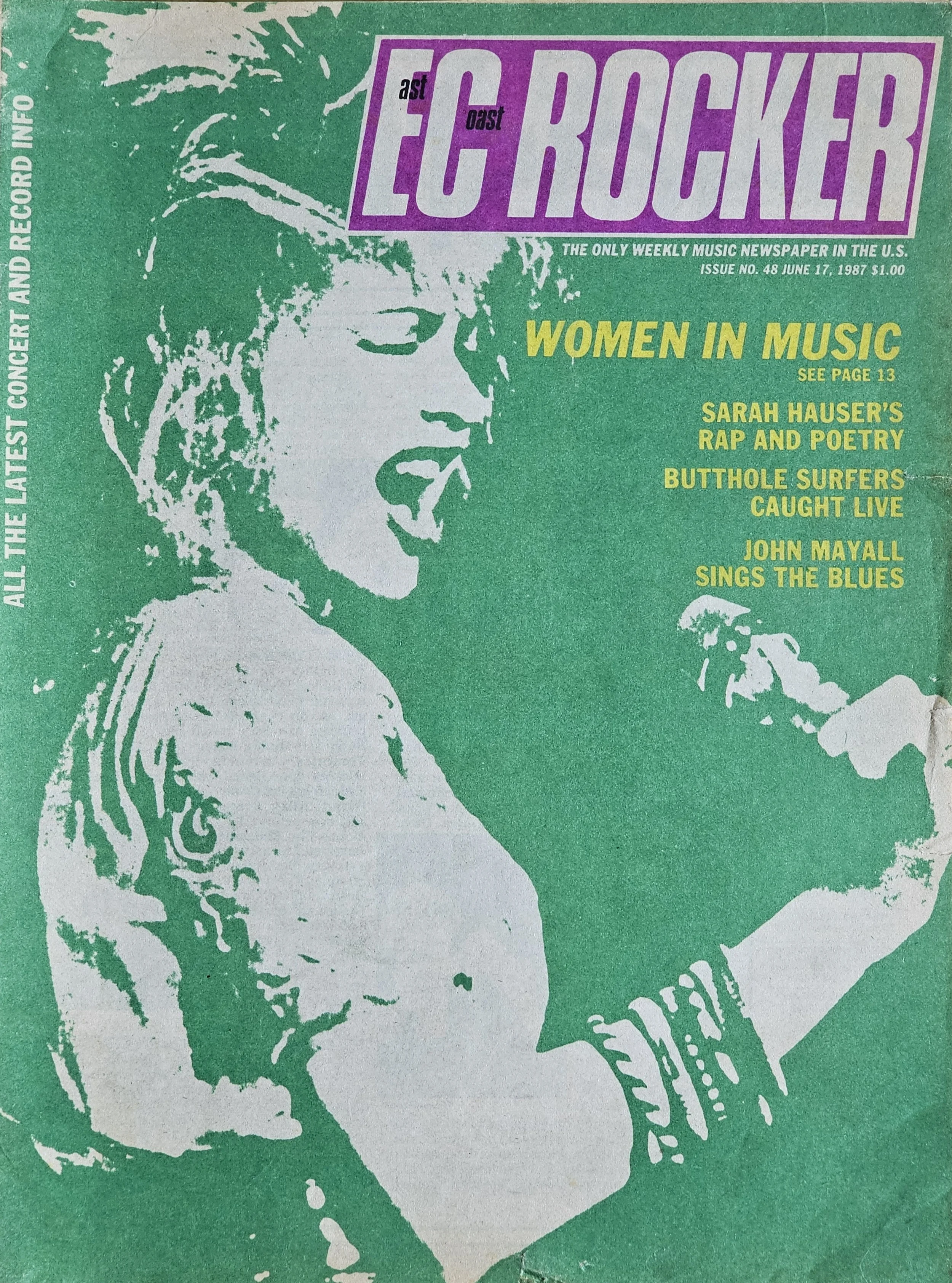  East Coast Rocker  
June 17, 1987 
New York & New Jersey