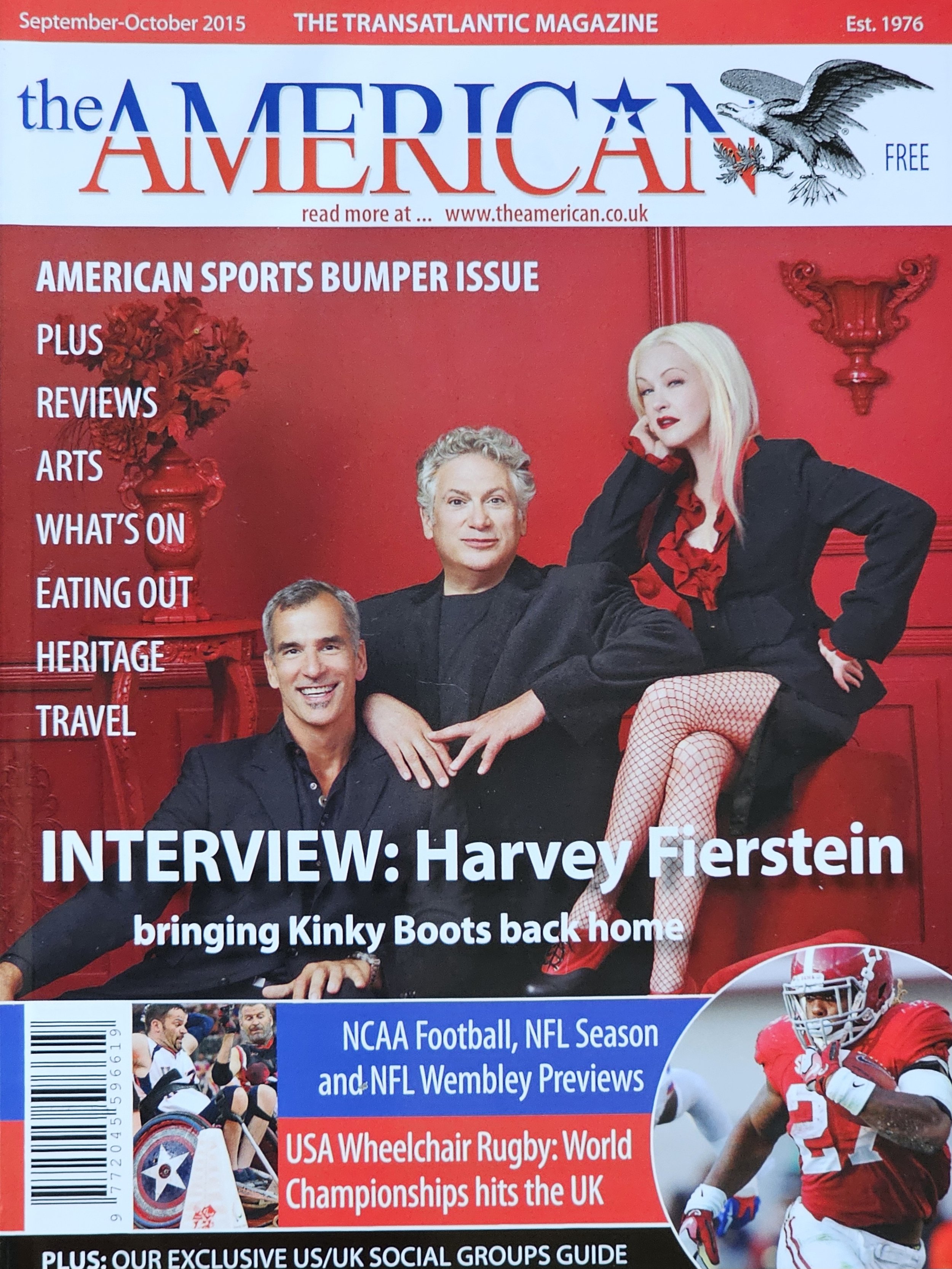  The American  
September & October 2015 
United Kingdom