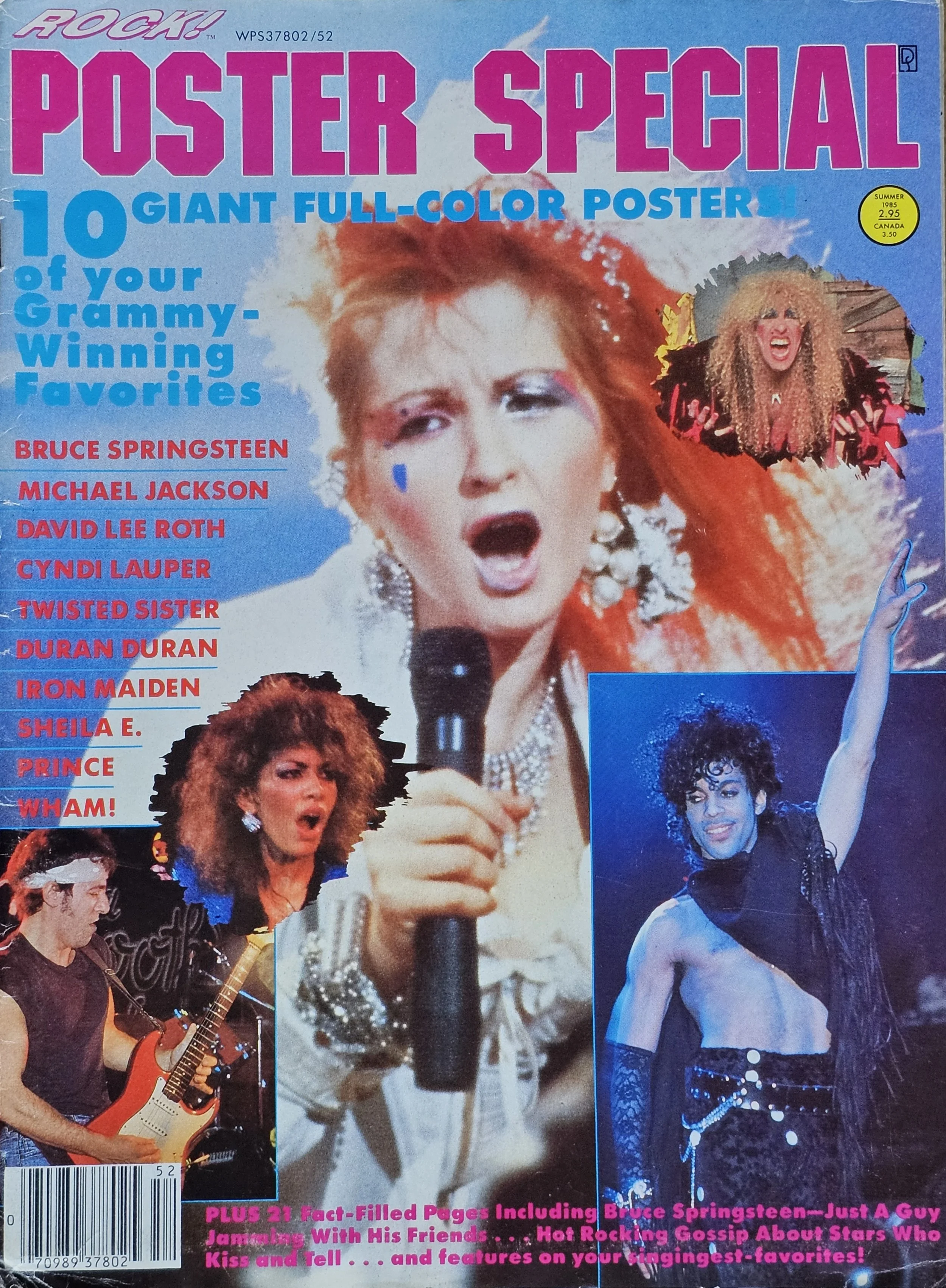  ROCK! Poster Special  
Summer 1985 
America
