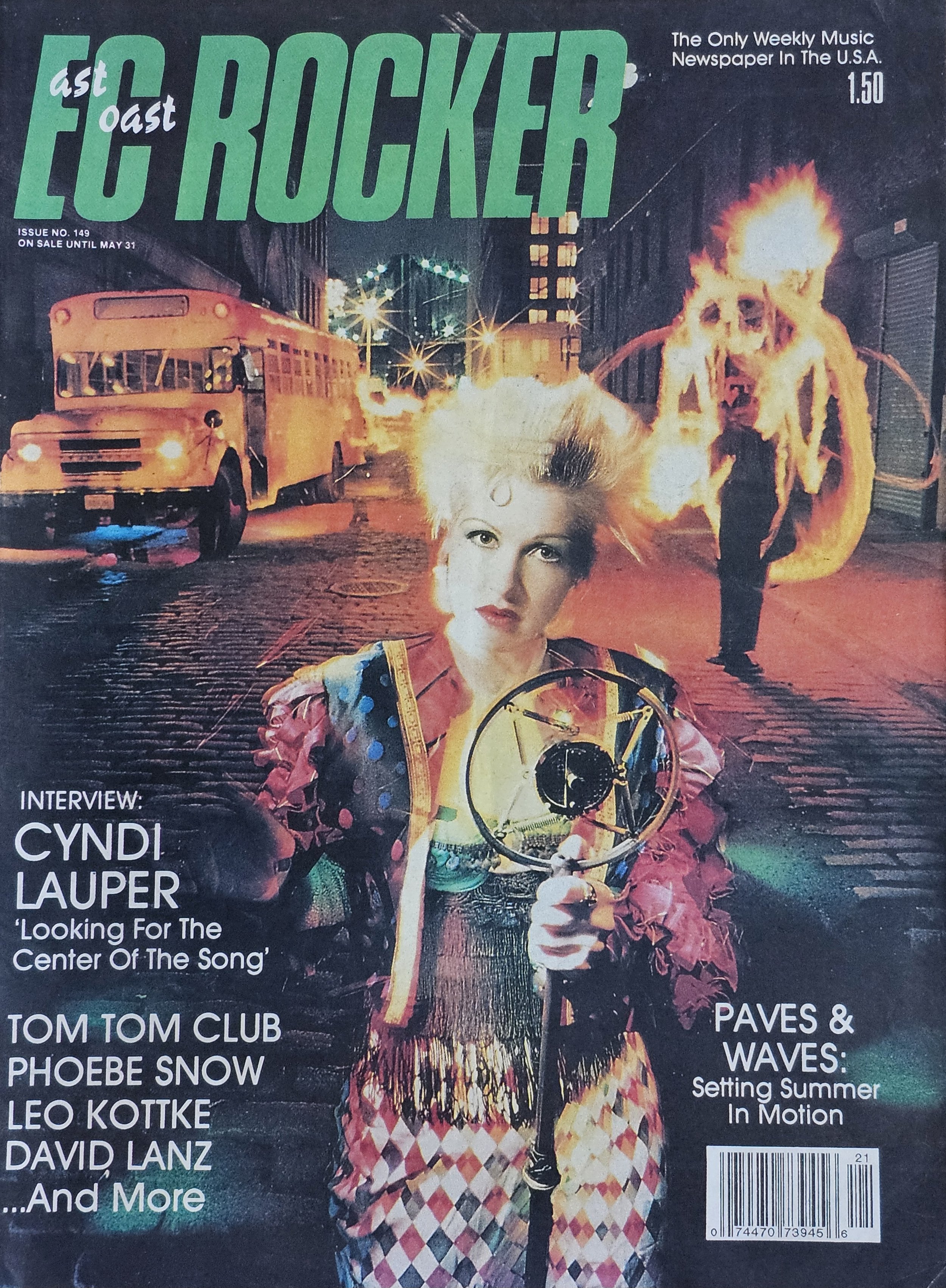  East Coast Rocker  
May 25, 1989 
New York & New Jersey